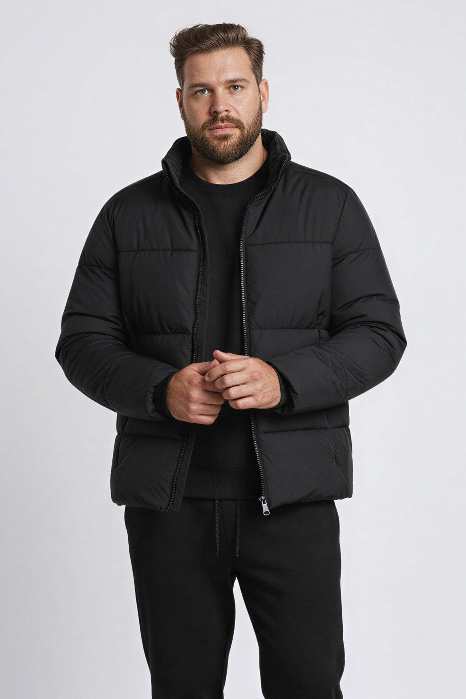 قمصلة نفخ سليم فيت بياخة عالية مبطن مقاوم للماء