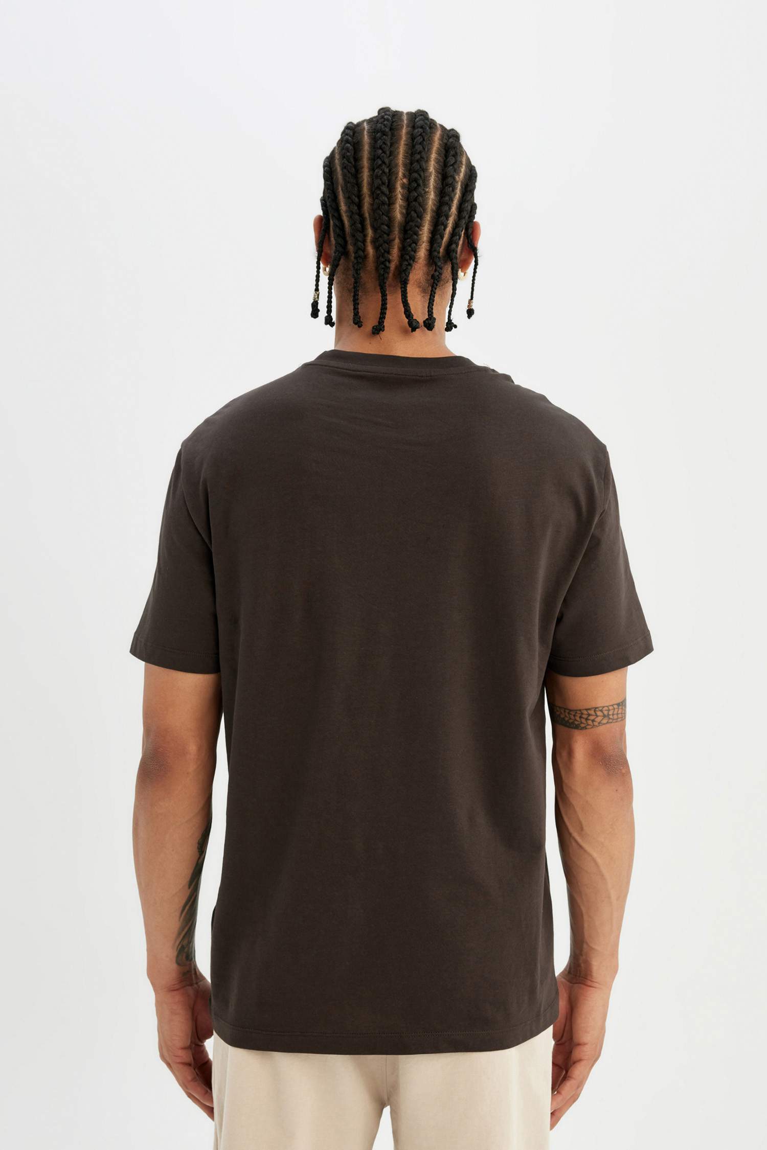 Regular Fit Crew Neck Short Sleeve T-Shirt