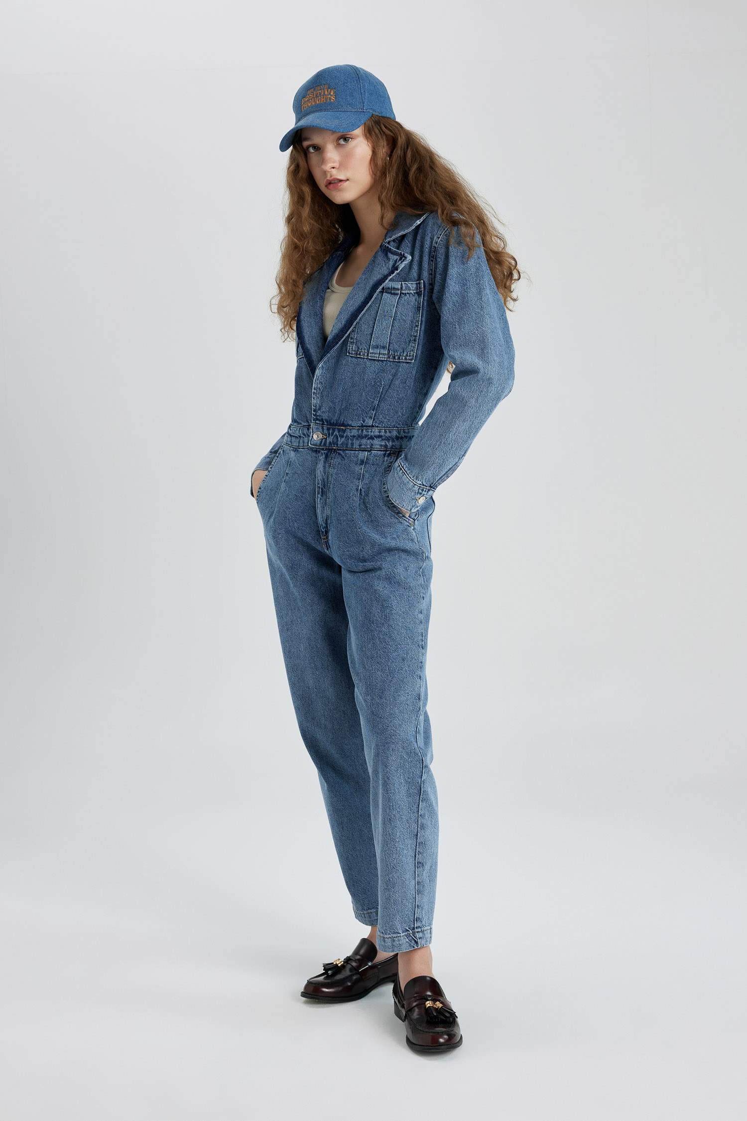 جمبسوت جينز ردن طويل