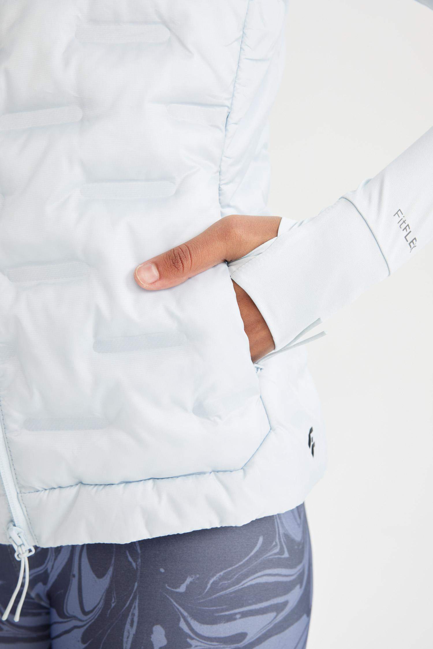 Su İtici Kapitone Astarlı Fermuarlı Cepli Sporcu Yelek