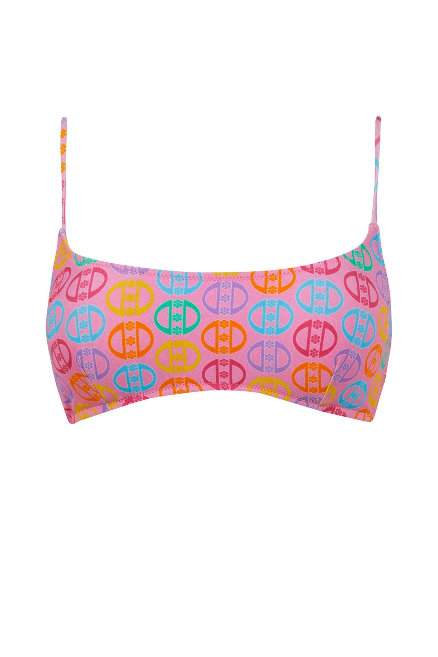 Declara x DeFacto Desenli Bikini Üstü