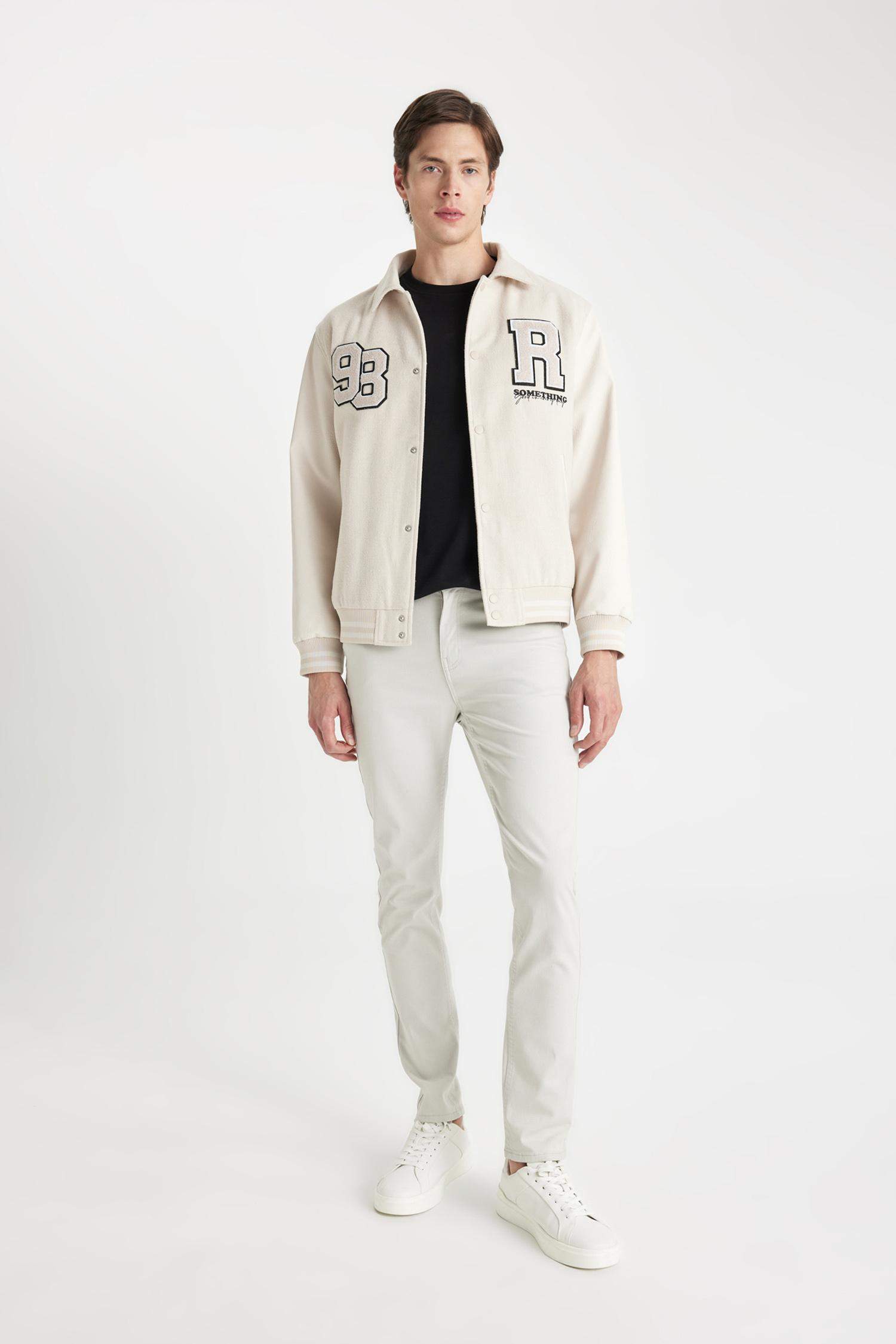 Бомбер стандартного кроя