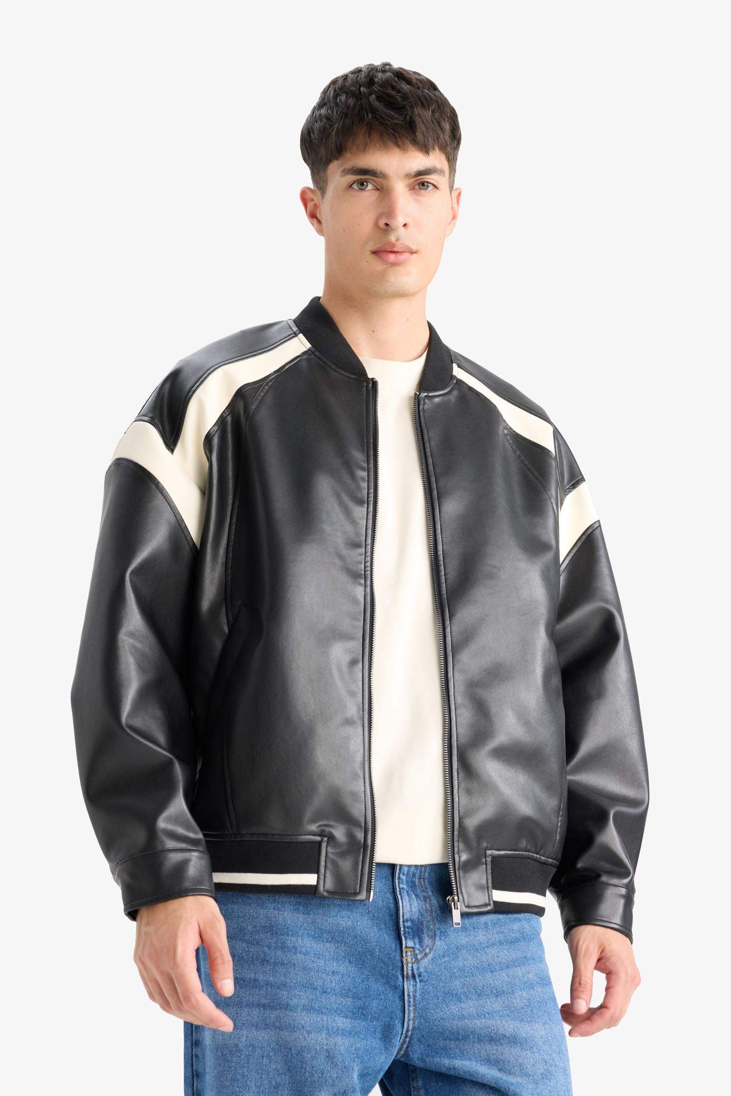 Бомбер стандартного кроя