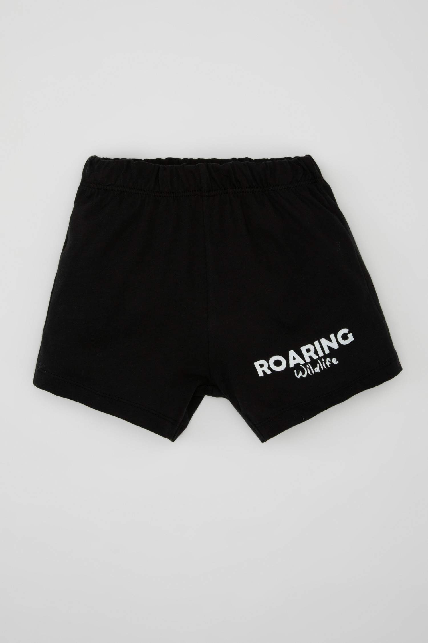 Ensemble de T-shirt à manches courtes avec imprimé Tigre et short pour Bébé garçon