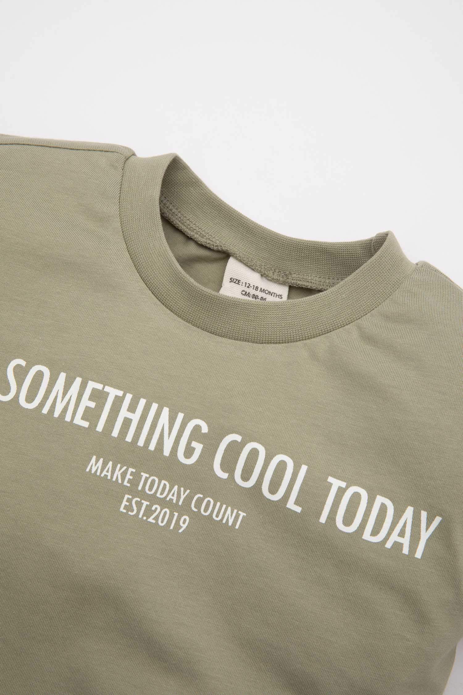 Baby Boy Printed T-Shirt Shorts 2 Piece Set