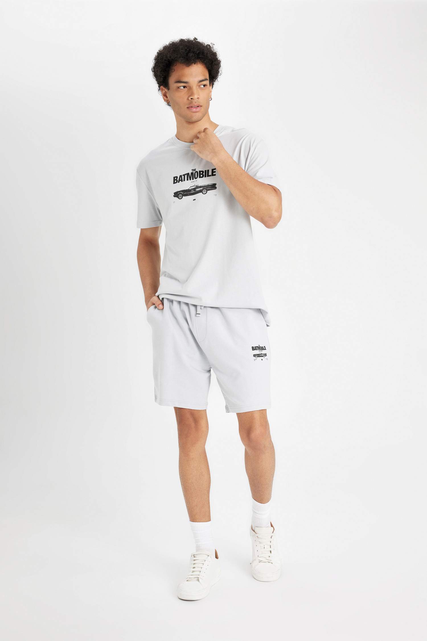 Batman Regular Fit Straight Leg Shorts