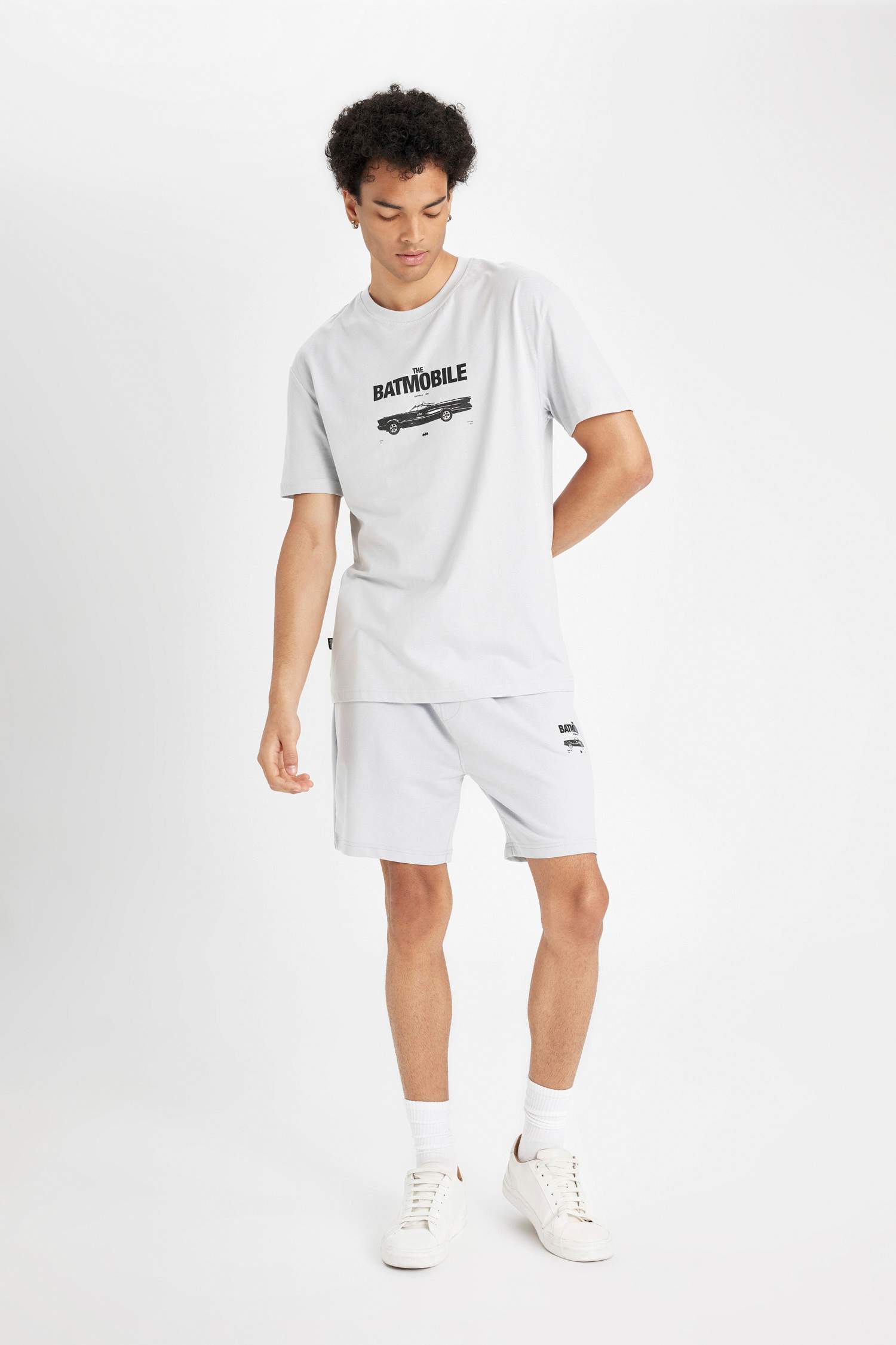 Batman Regular Fit Straight Leg Shorts