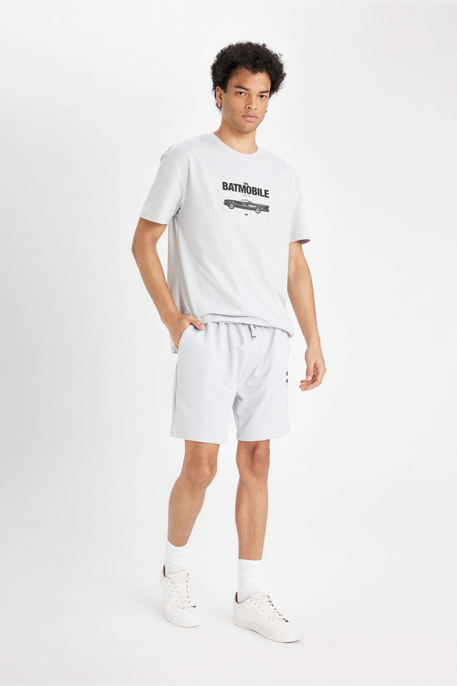 Batman Regular Fit Straight Leg Shorts
