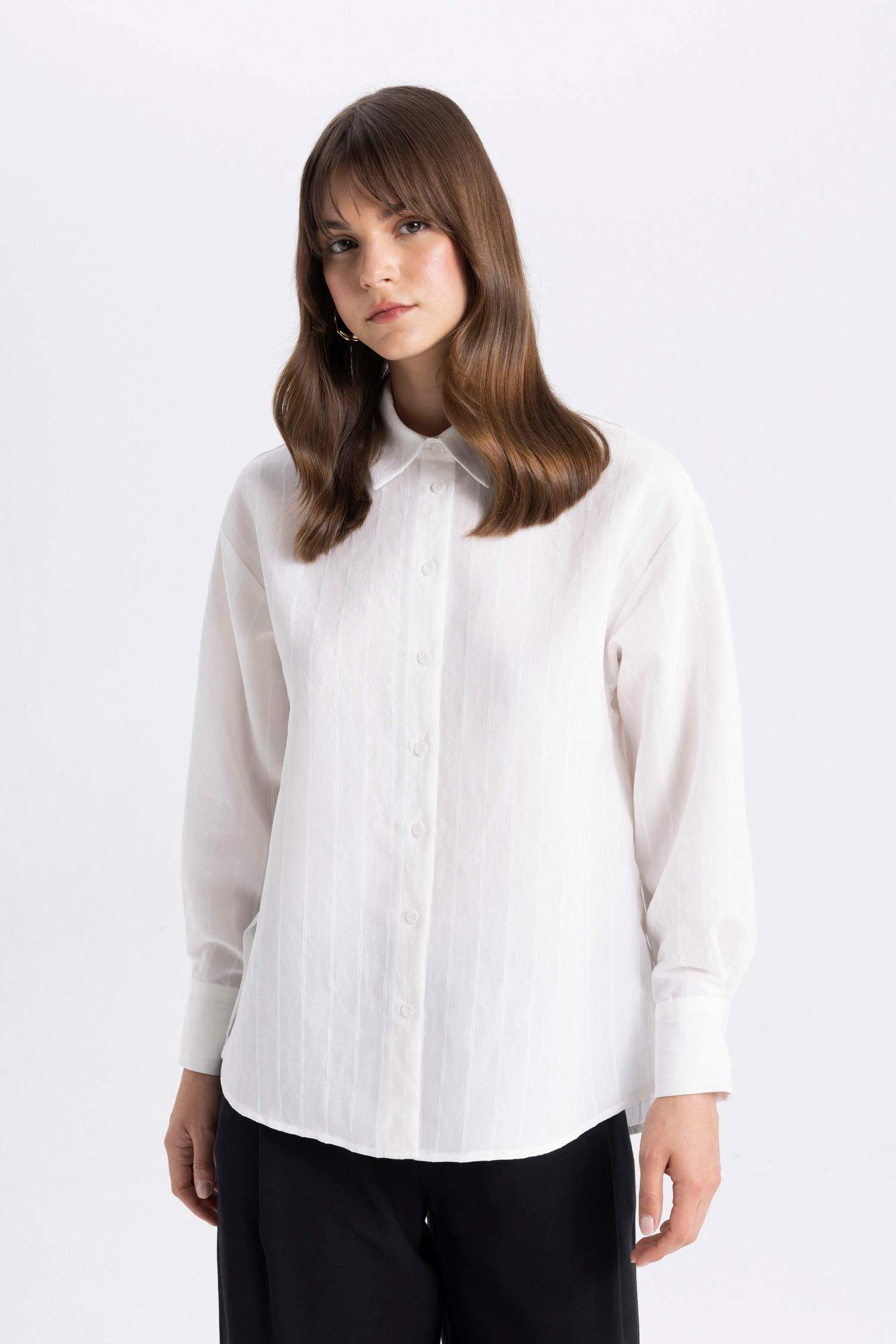 Relax Fit Long Sleeve Tunic