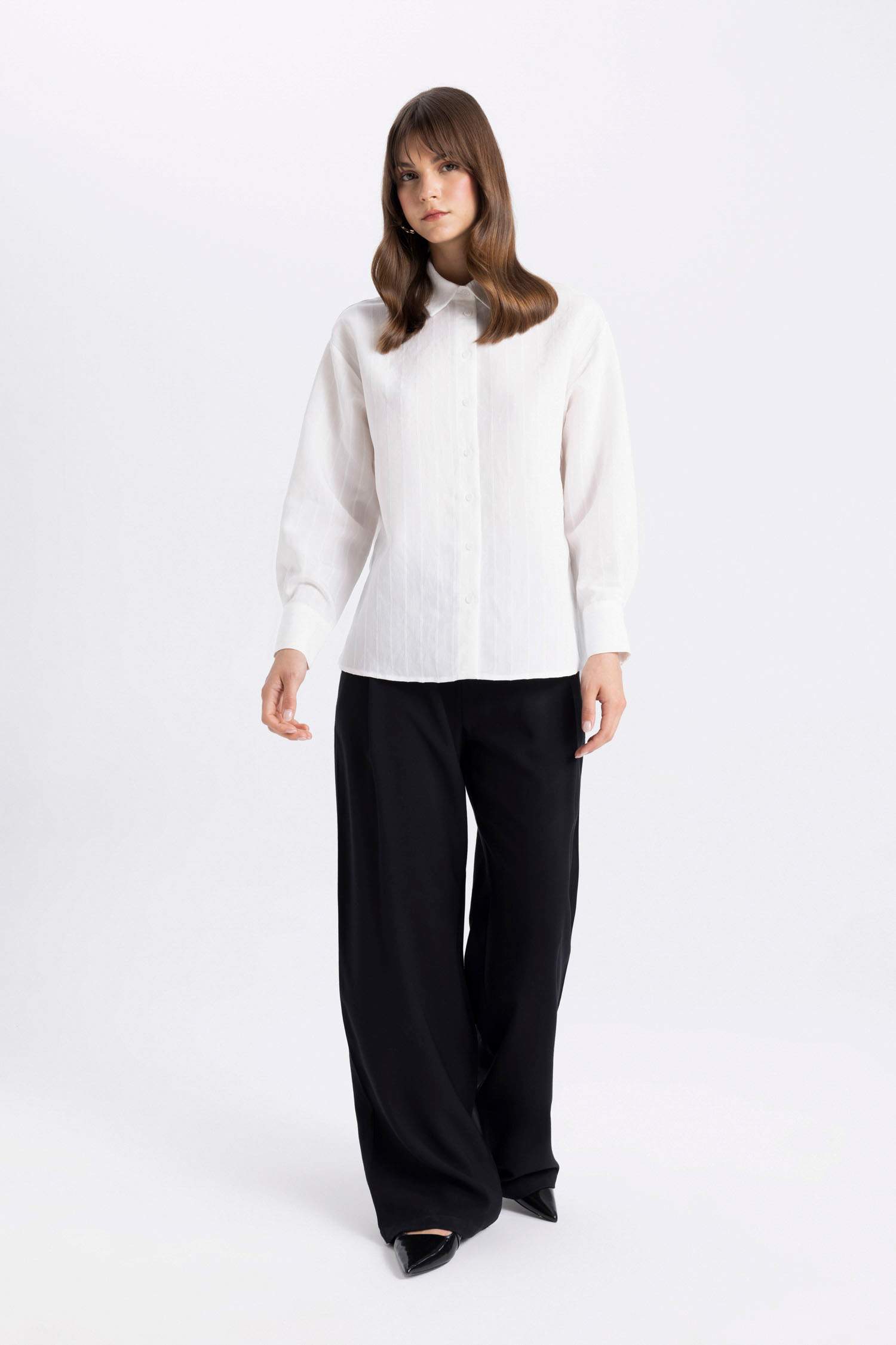 Relax Fit Long Sleeve Tunic