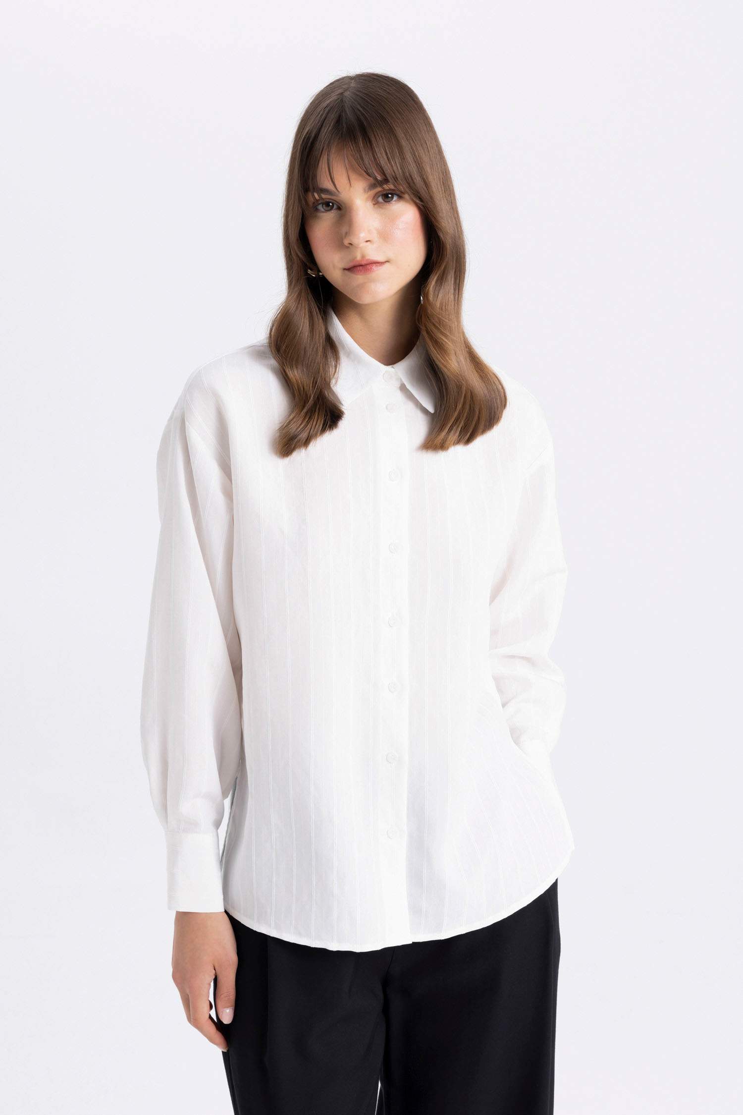 Relax Fit Long Sleeve Tunic