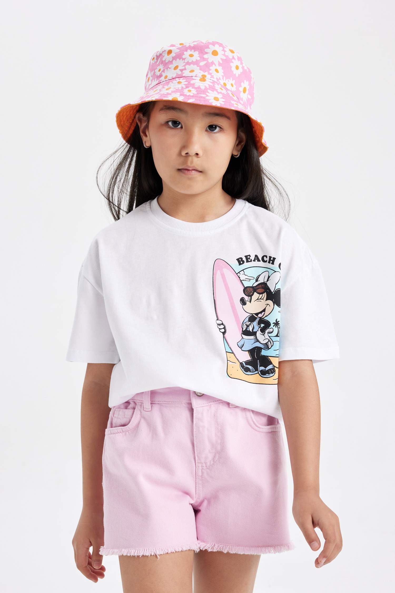 Relax Fit Mickey Mouse Licensed Short Sleeve T-Shirt