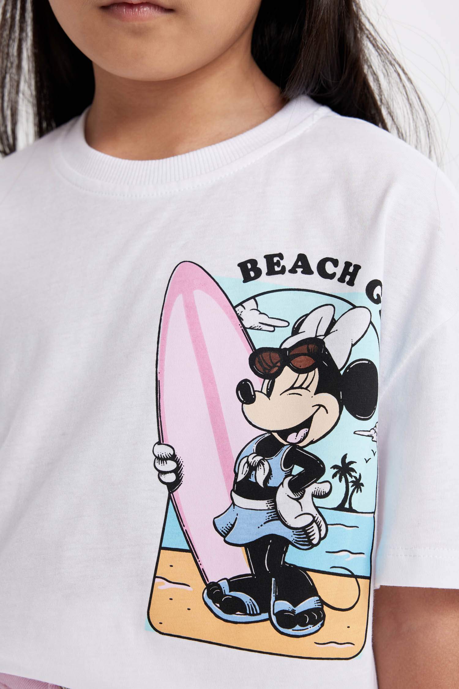 Relax Fit Mickey Mouse Licensed Short Sleeve T-Shirt
