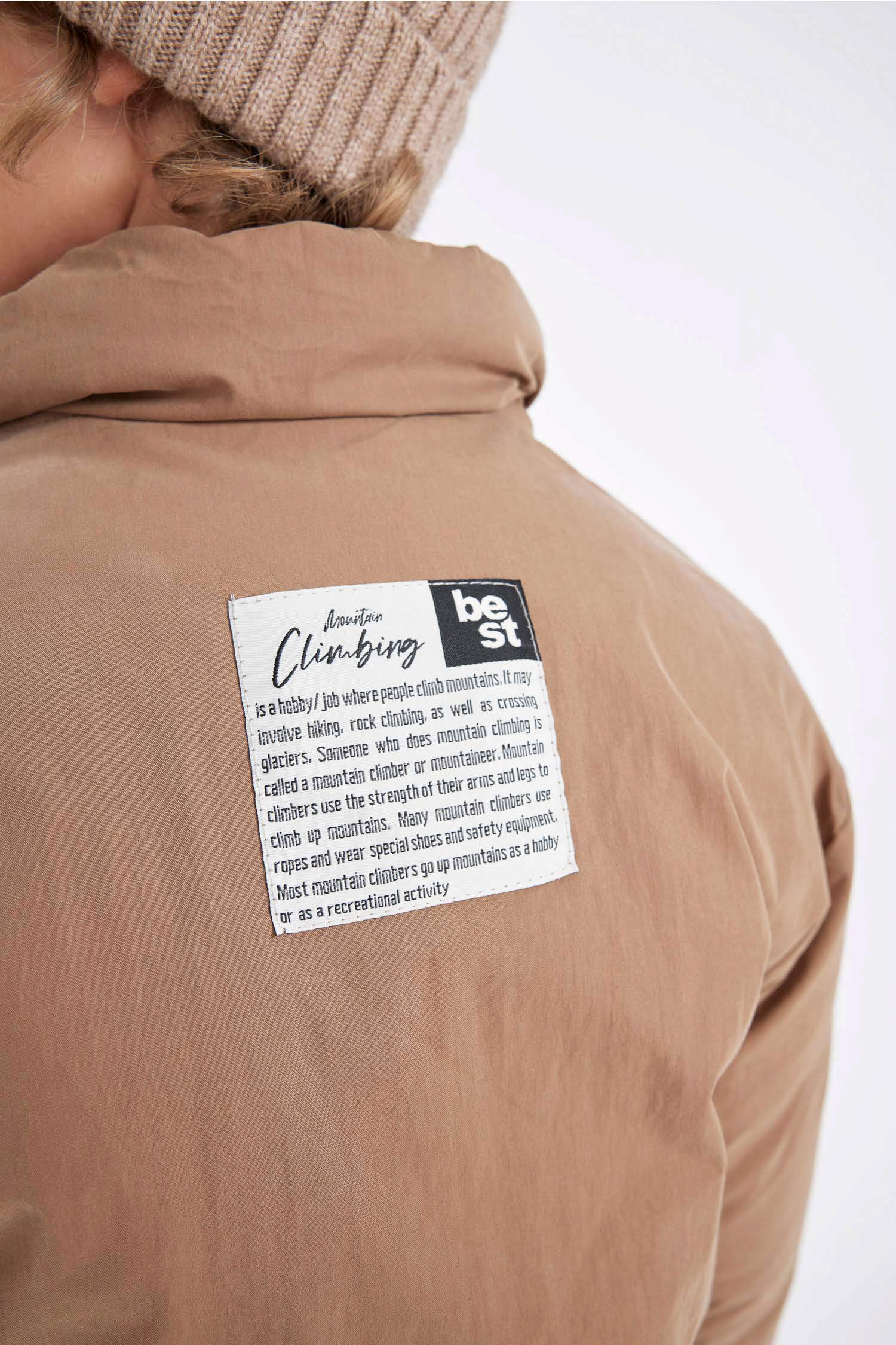 Erkek Çocuk Su Geçirmez Dik Yaka Fermuarlı Cepli Mont