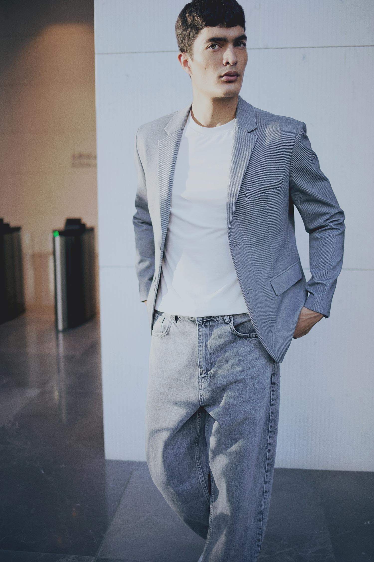 Modern Fit Lined Blazer Jacket