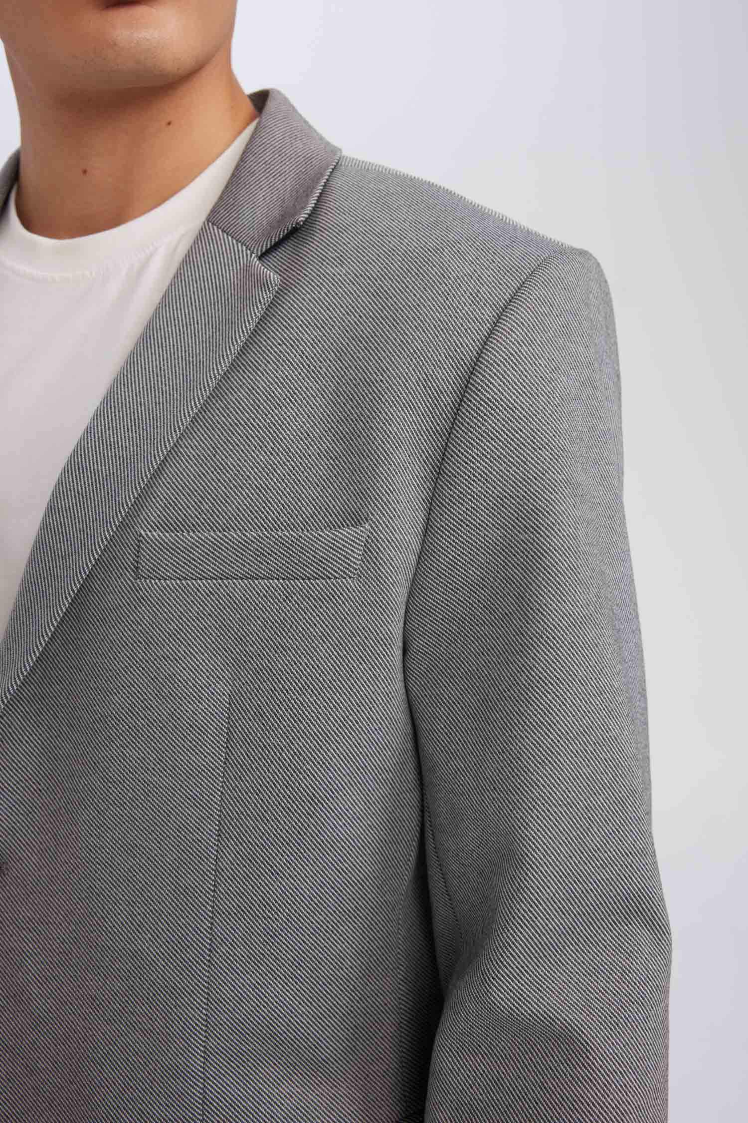 Modern Fit Lined Blazer Jacket