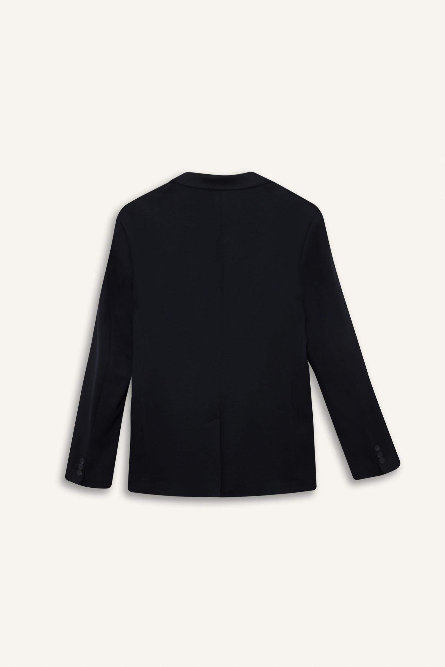 سترة بليزر مودرن فيت مبطن