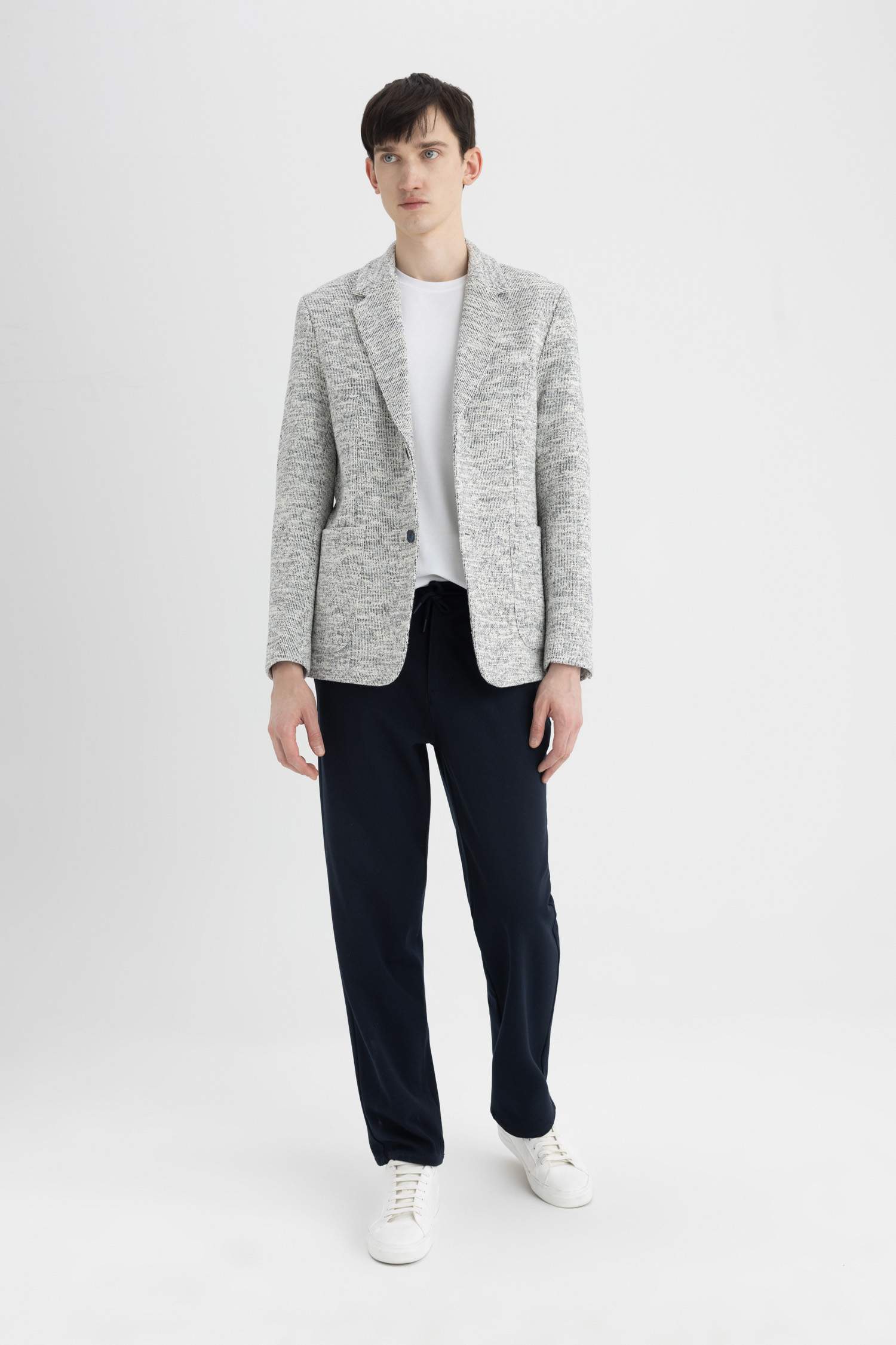 Modern Fit Half Lining Blazer Jacket