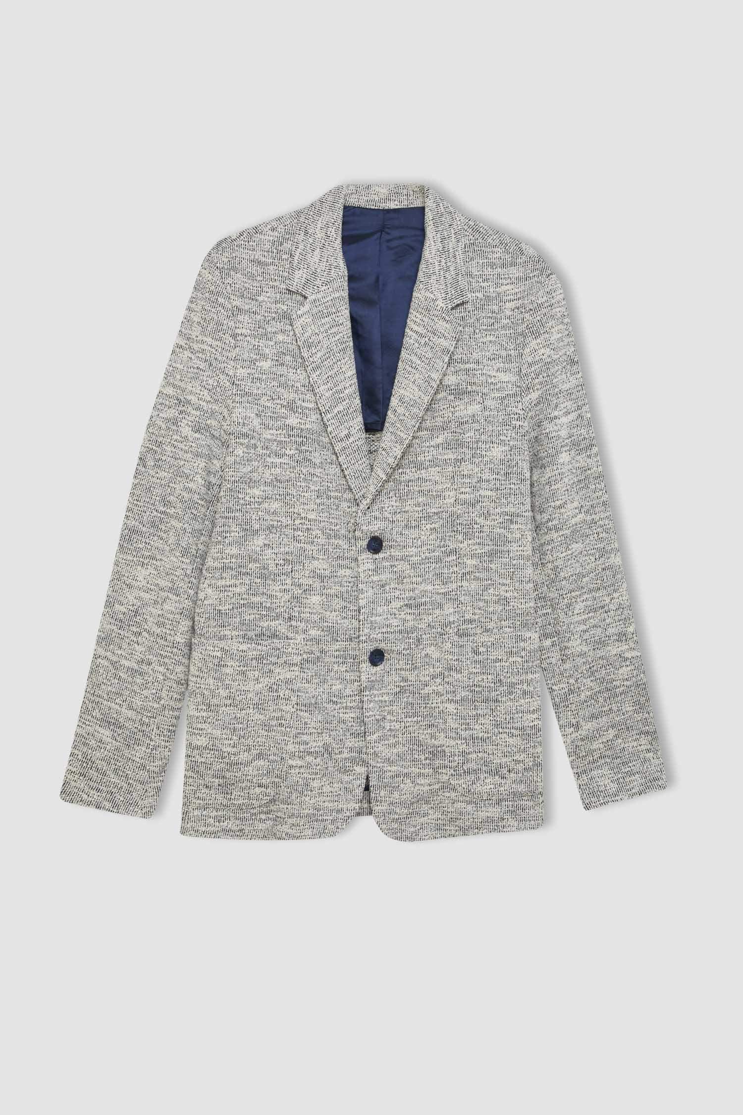 Modern Fit Half Lining Blazer Jacket