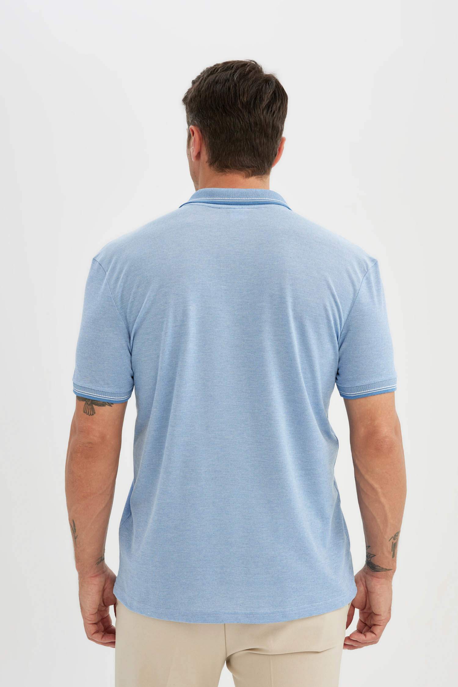 New Regular Fit Short Sleeve Polo T-Shirt