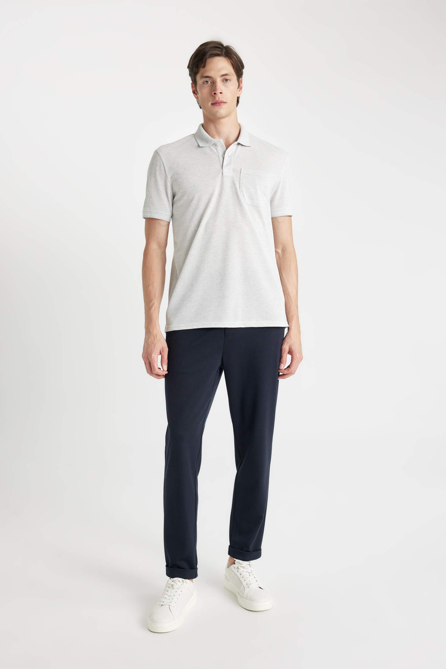 New Regular Fit Short Sleeve Polo T-Shirt