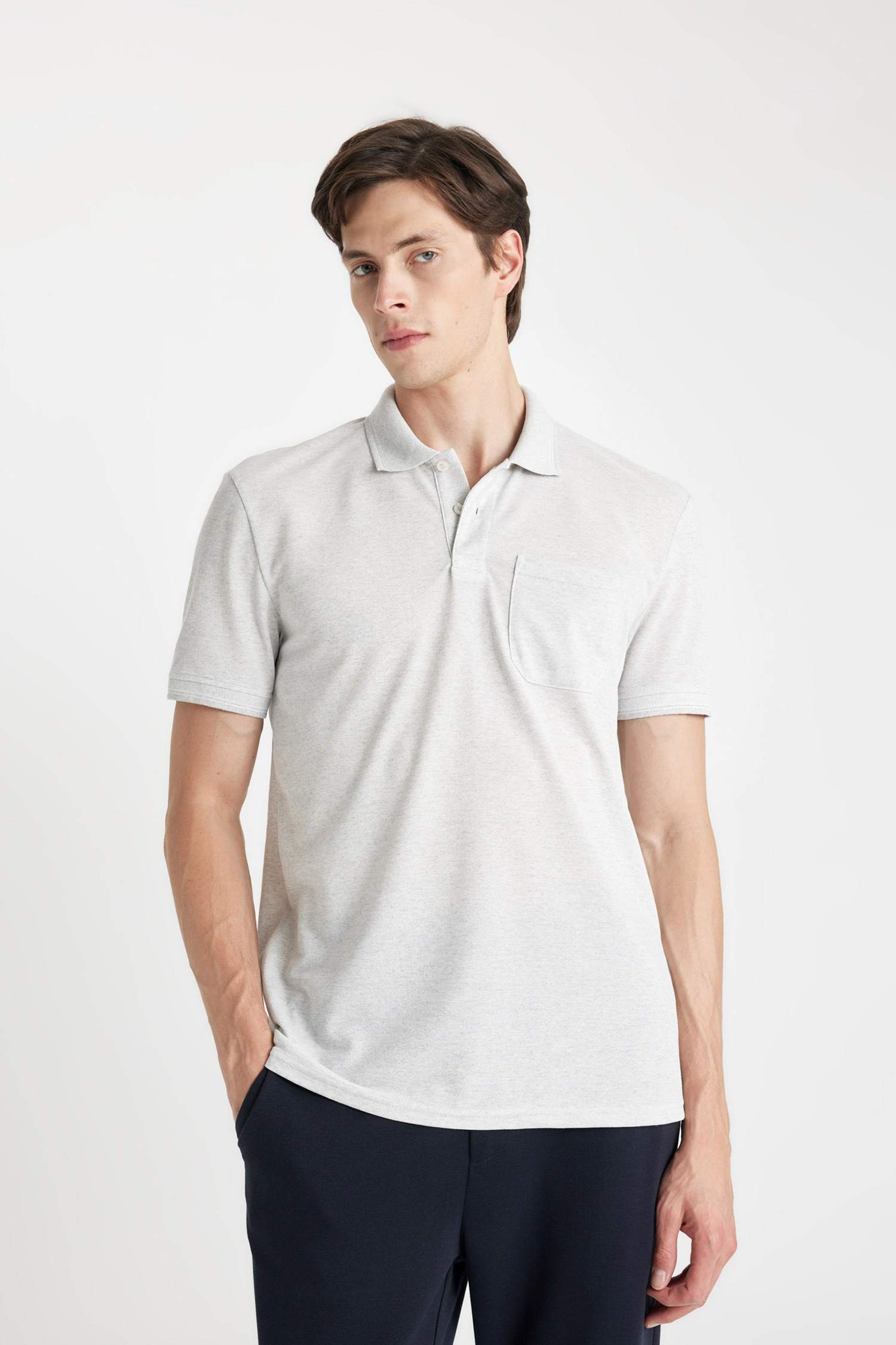 New Regular Fit Short Sleeve Polo T-Shirt