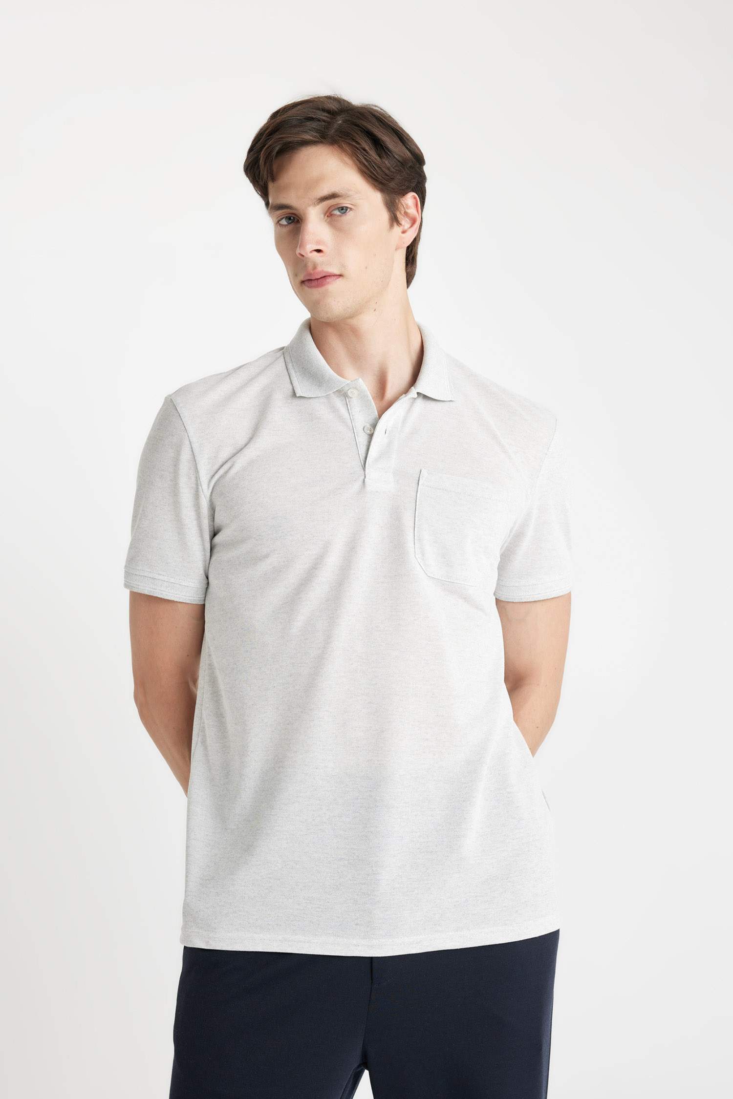 New Regular Fit Short Sleeve Polo T-Shirt