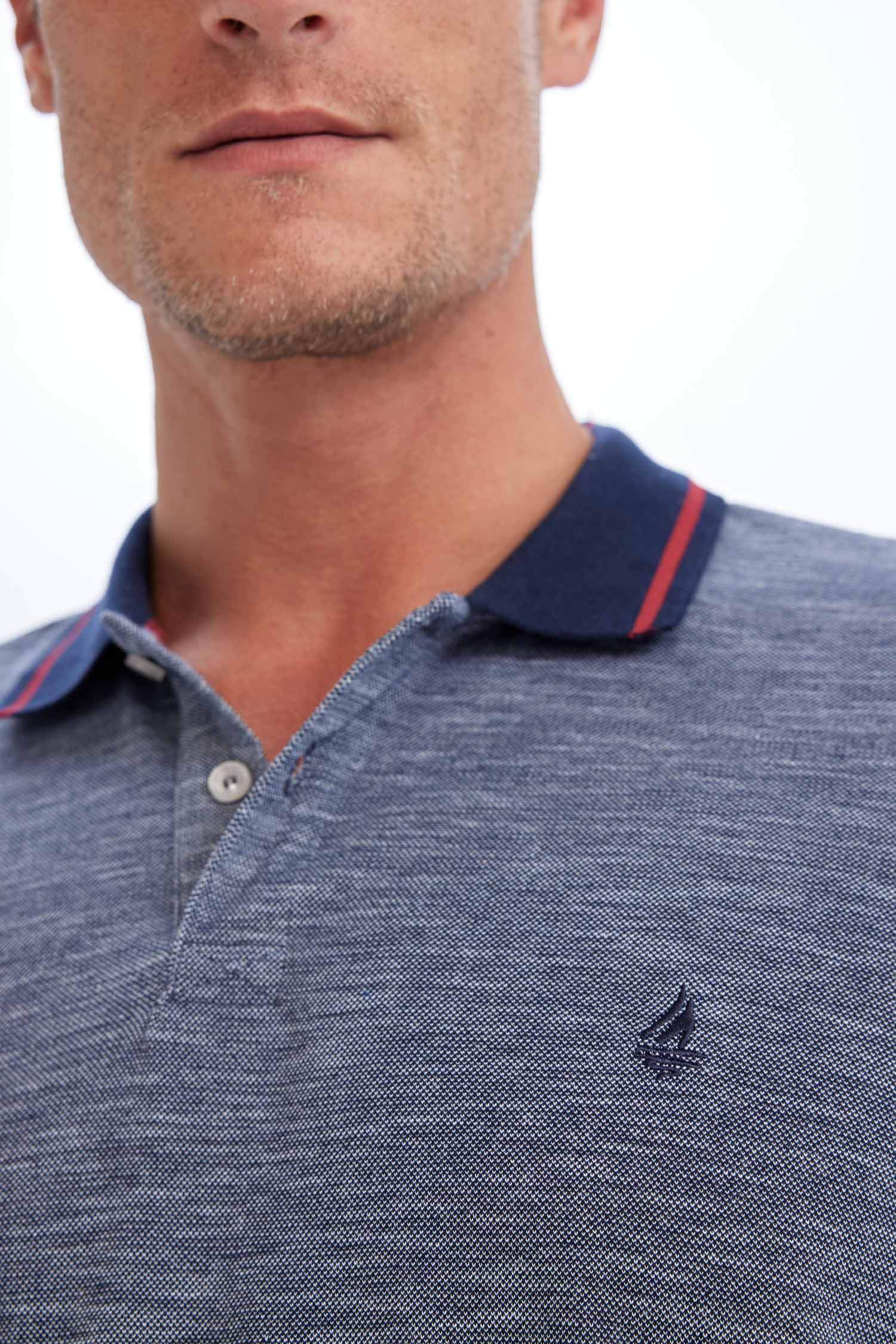 New Regular Fit Short Sleeve Pique Polo T-Shirt