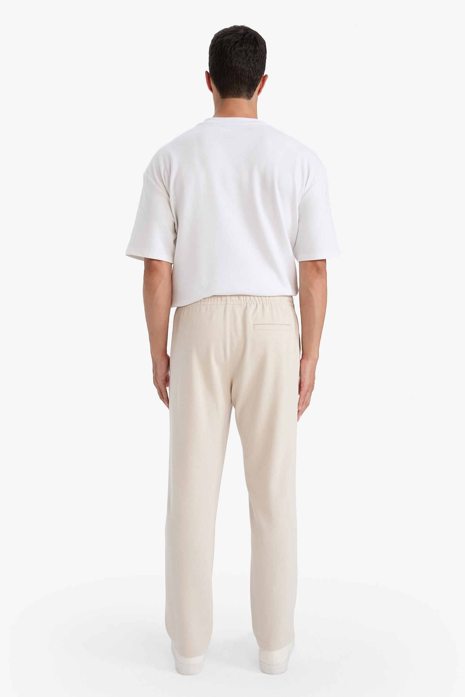DeFacto Regular Fit Basic Düz Paça Jogger Pantolon görsel 4
