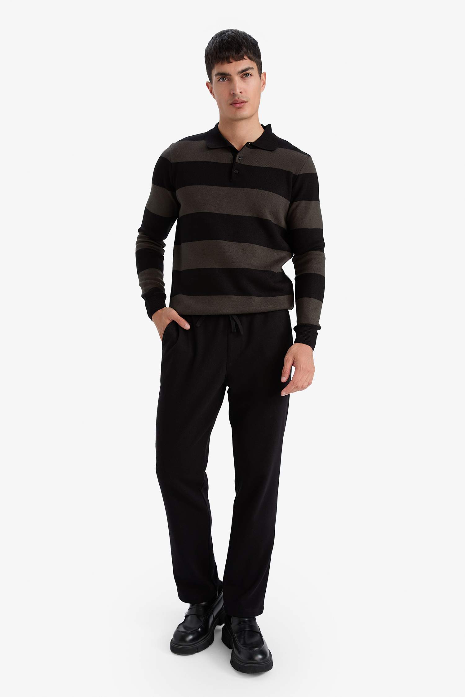 Regular Fit Dar Paça Pantolon