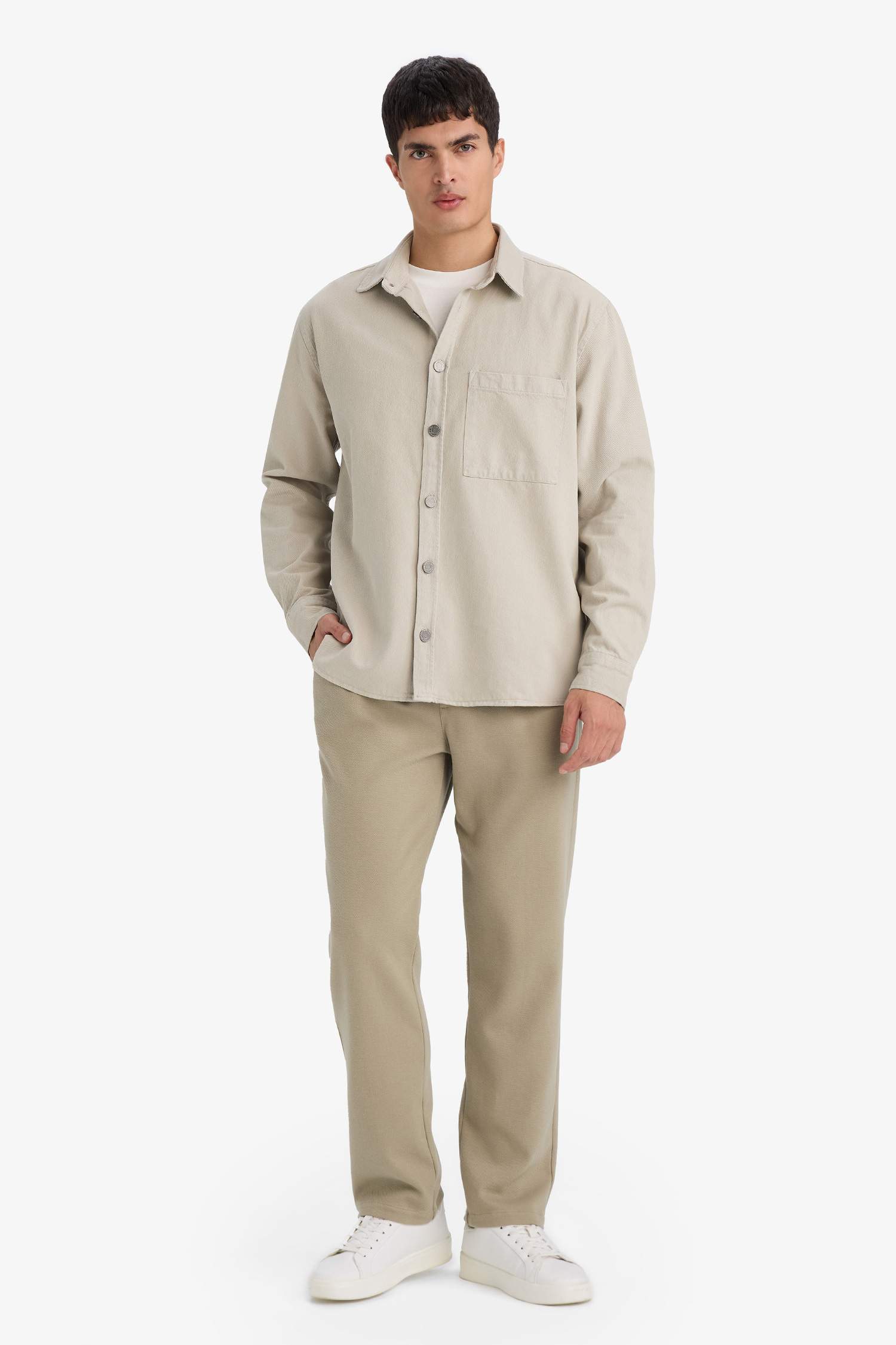 Regular Fit Dar Paça Pantolon