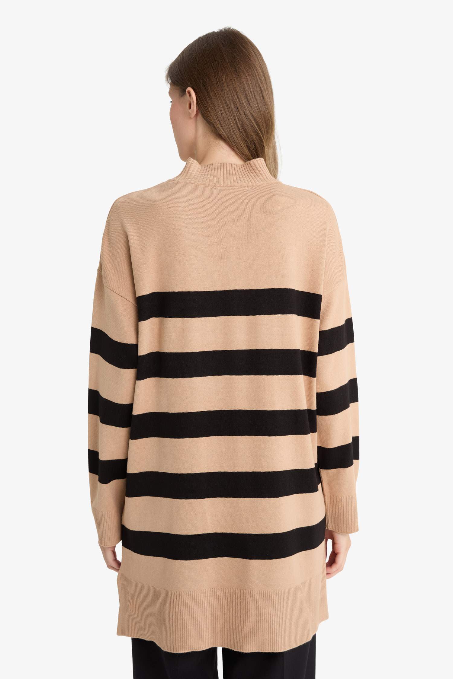 Regular Fit Knitwear Crew Neck Tunic