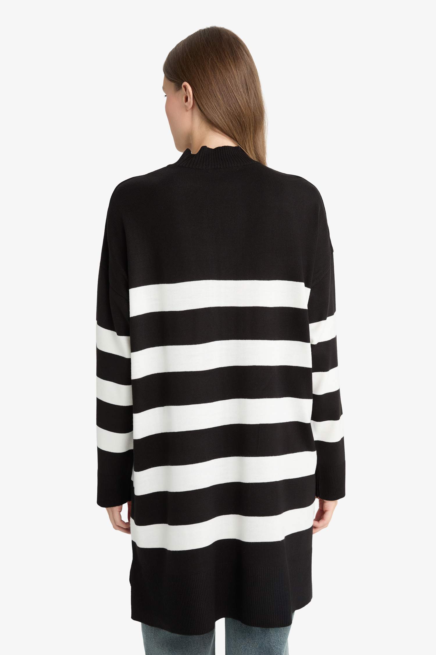 Regular Fit Knitwear Crew Neck Tunic