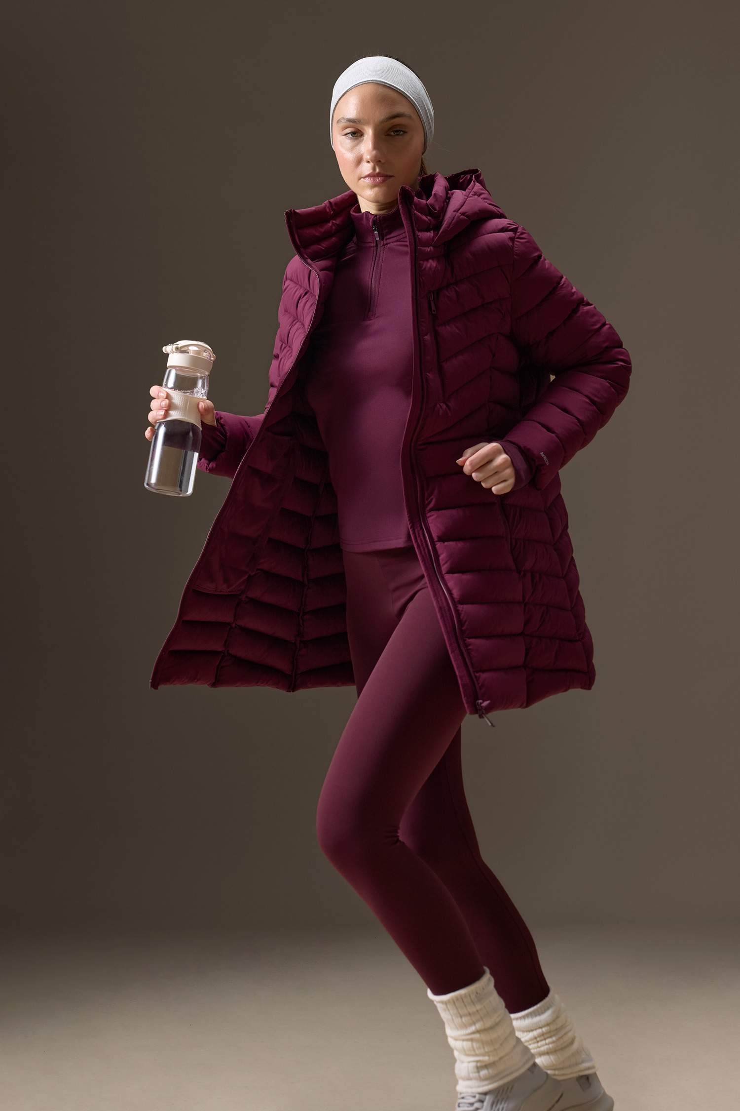 DeFactoFit Regular Fit Waterproof Hooded Puffer Jacket