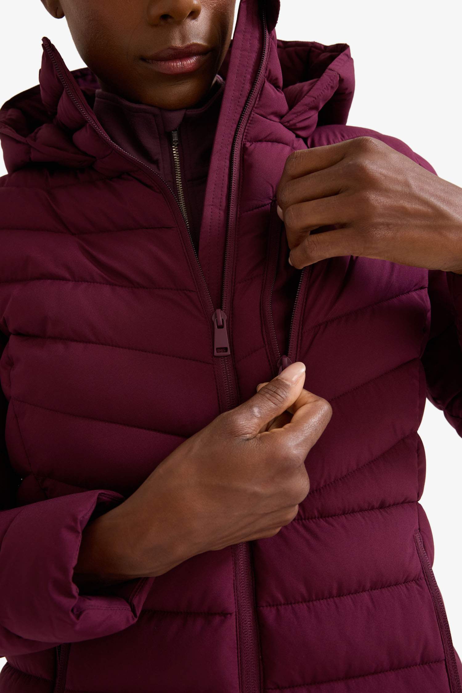 DeFactoFit Regular Fit Waterproof Hooded Puffer Jacket