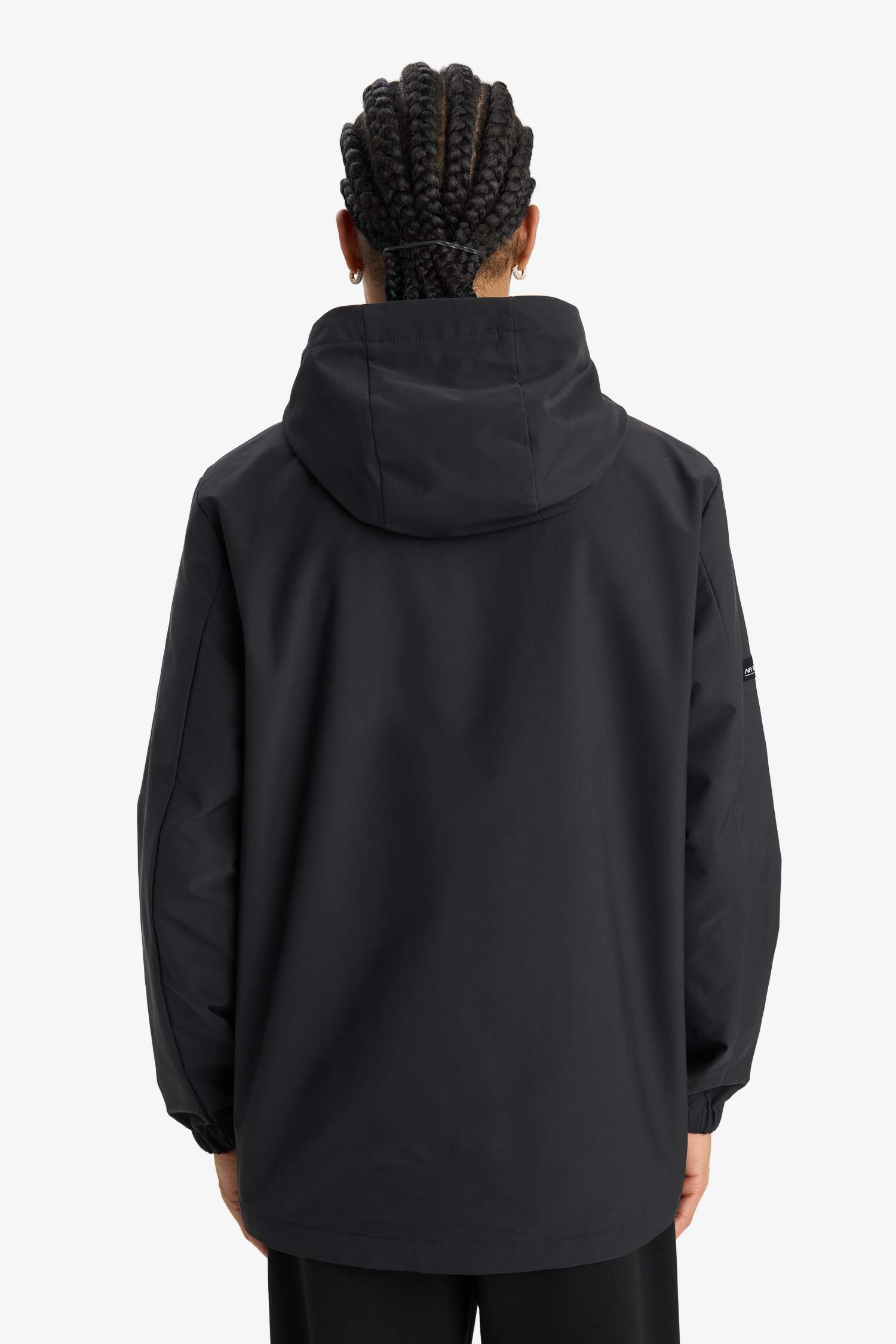 DeFactoFit Regular Fit Hooded Waterproof Rain Jacket