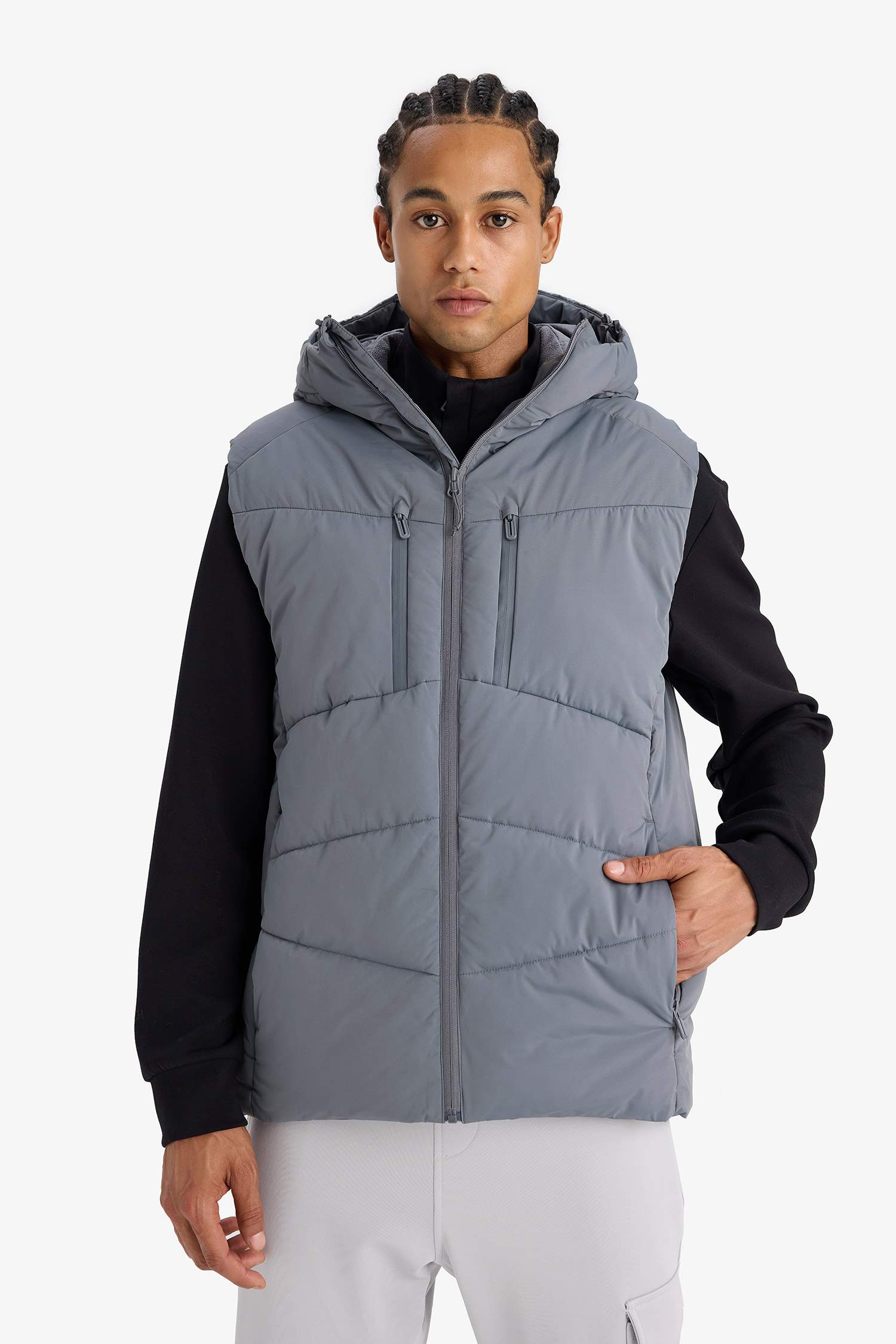 DeFactoFit Regular Fit Waterproof Puffer Jacket