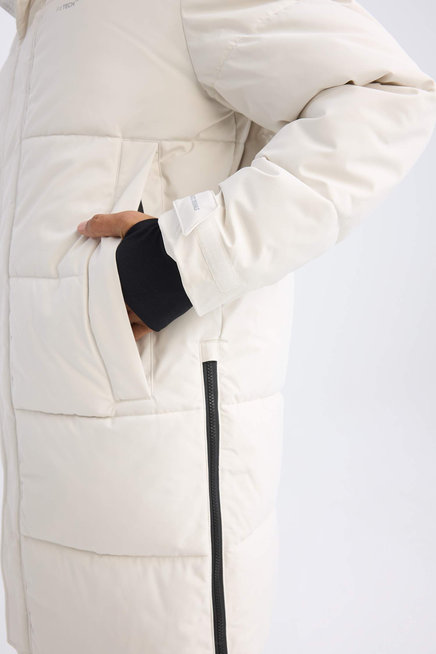 Куртка стандартного кроя с капюшоном, DeFactoFit