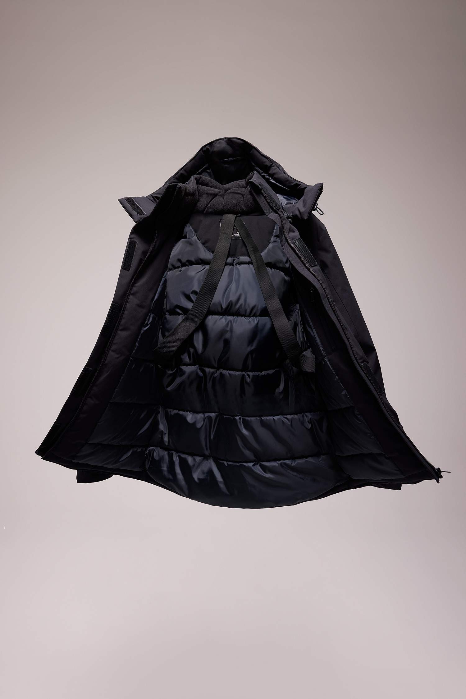 DeFactoFit Su İtici Regular Fit Kapüşonlu Rüzgar Geçirmez Parka Mont