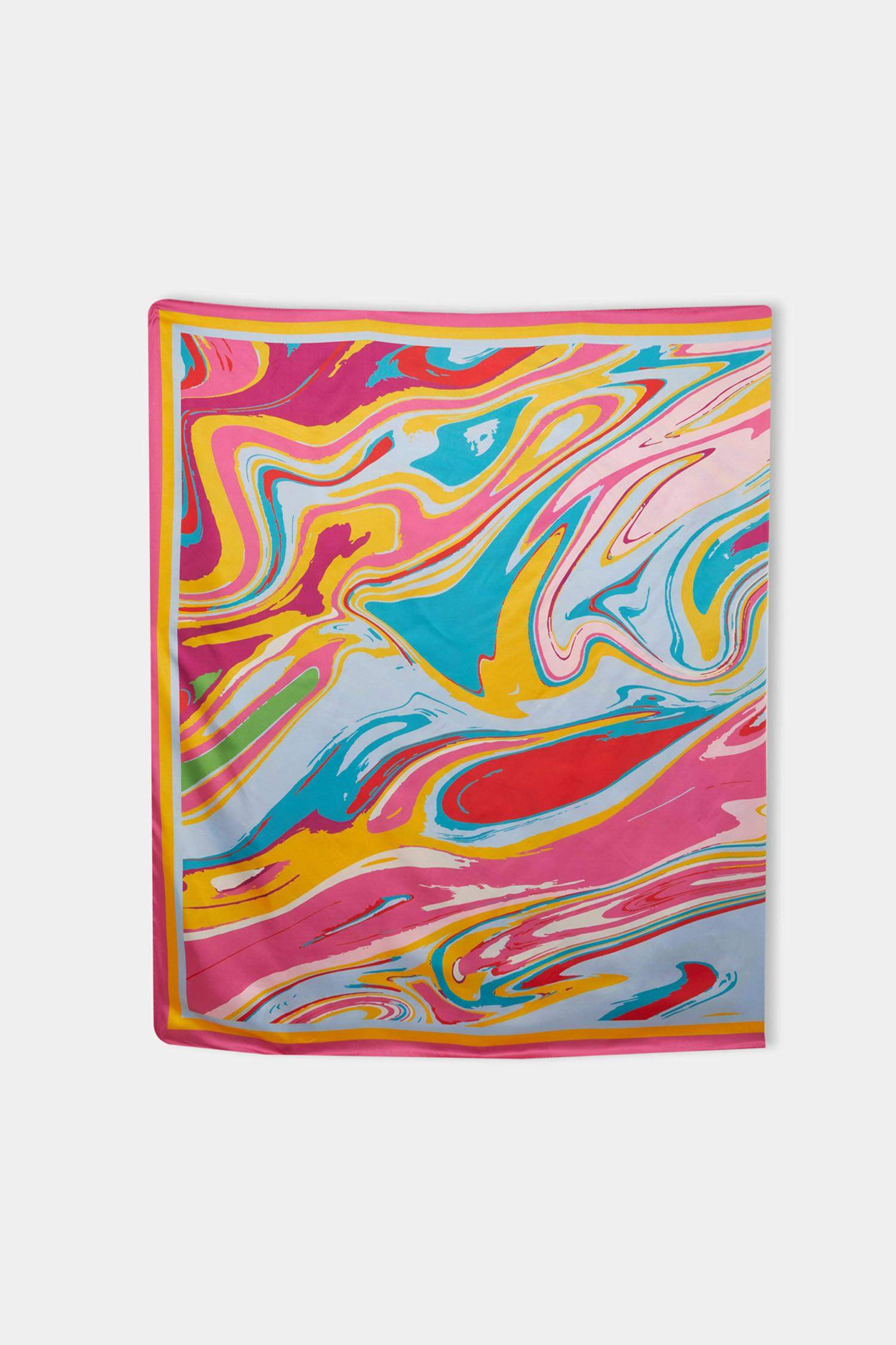 Kadın Renkli Uzun Pareo