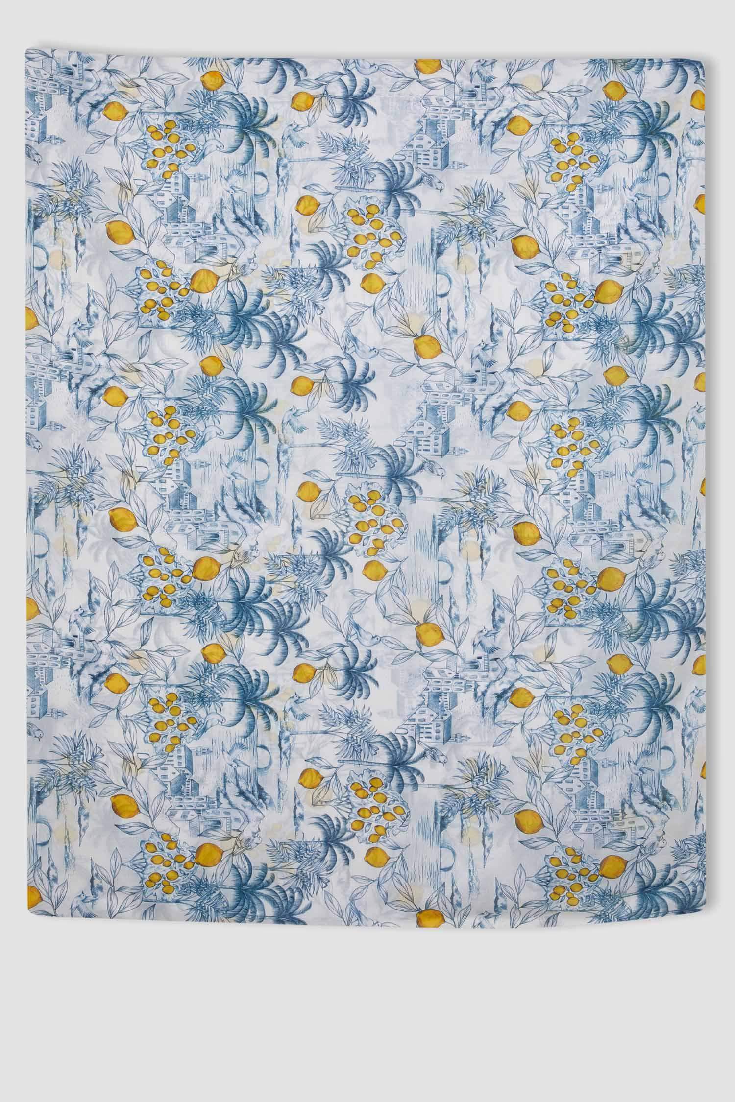 Kadın Desenli Uzun Pareo