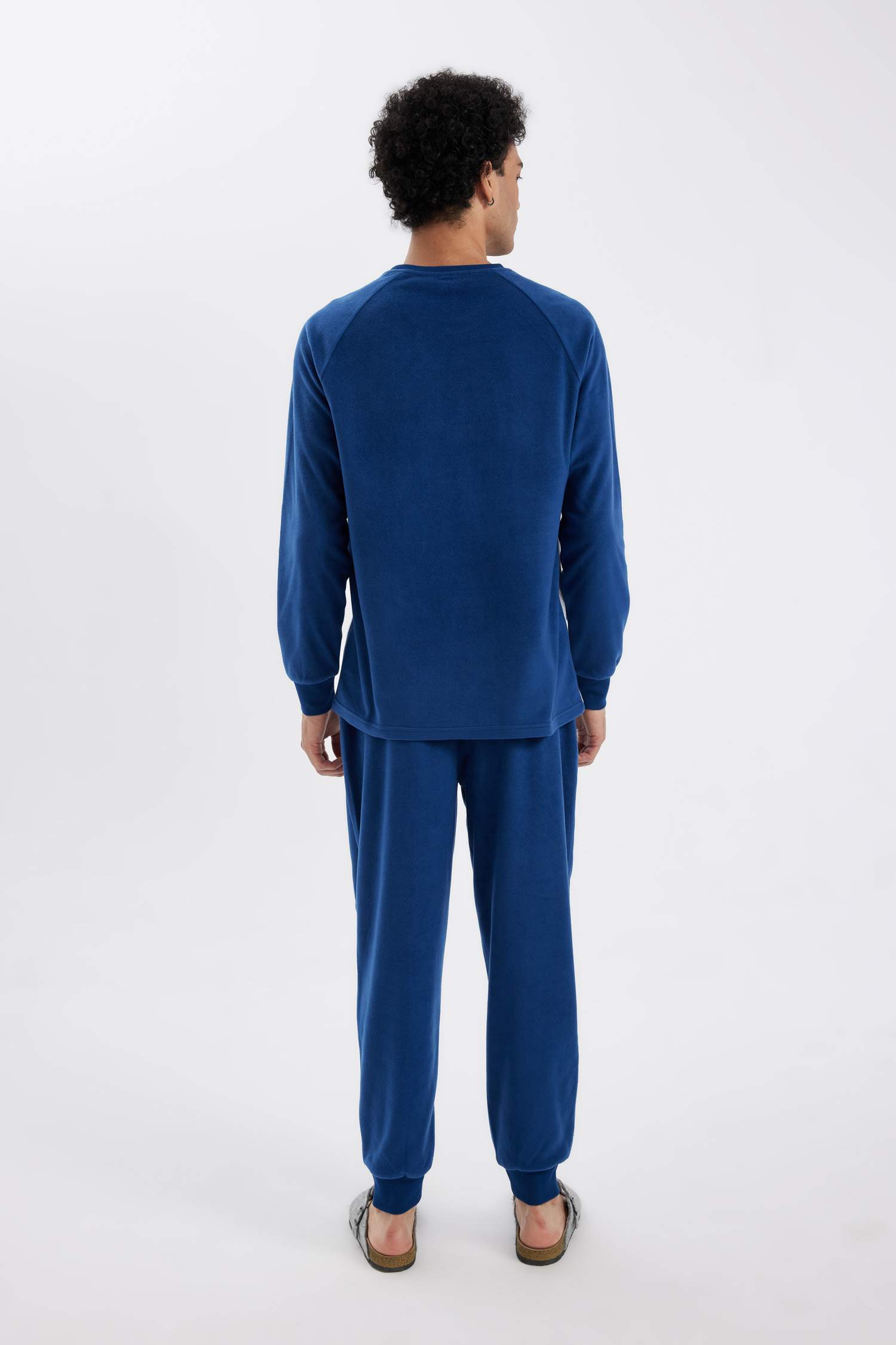 Regular Fit Long Sleeve 2 Piece Polar Fleece Set