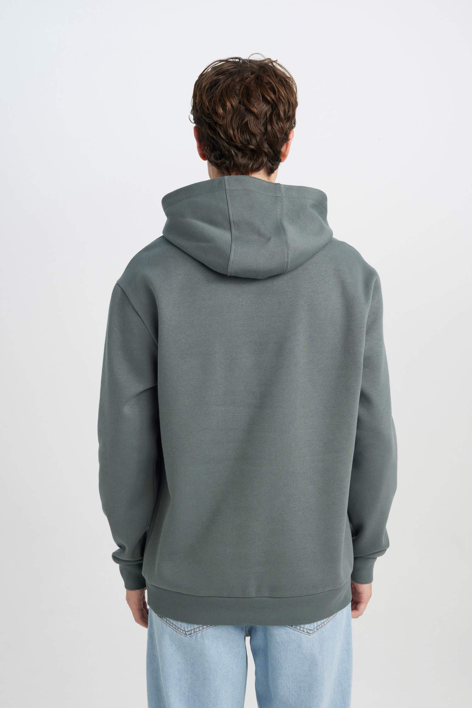 Regular Fit Printed Long Sleeve Sweatshirt