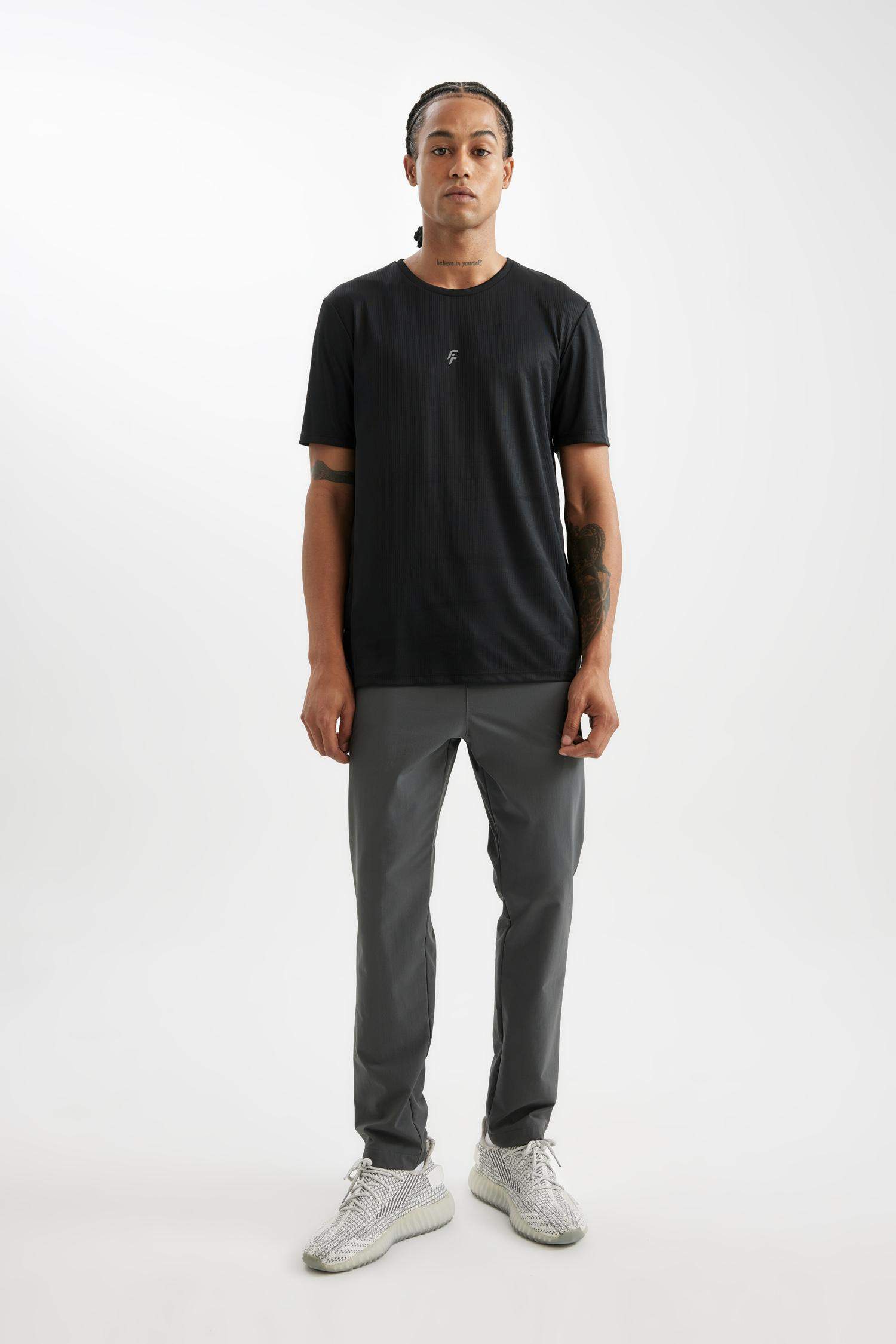 DeFactoFit Standard Leg Woven Trousers