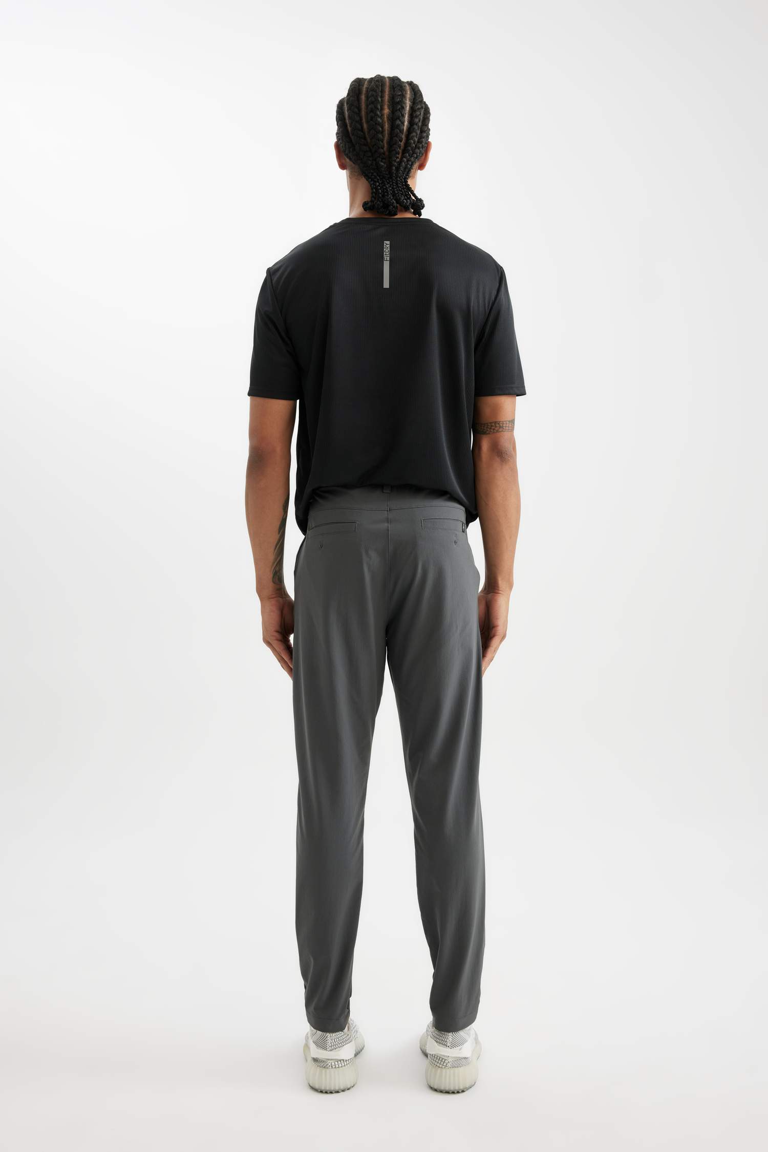 DeFactoFit Standard Leg Woven Trousers
