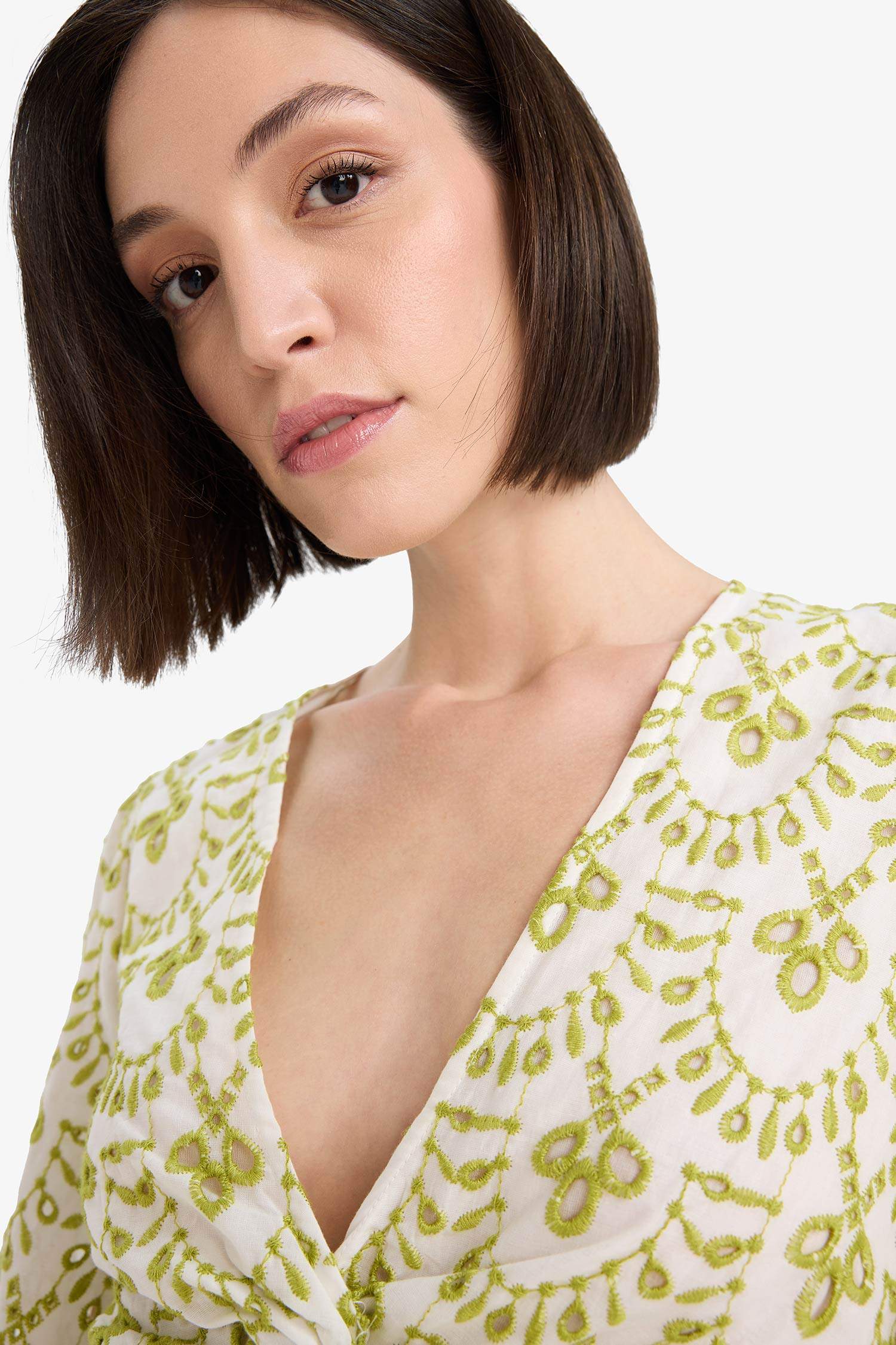 V-Neck Ribana Tank Top