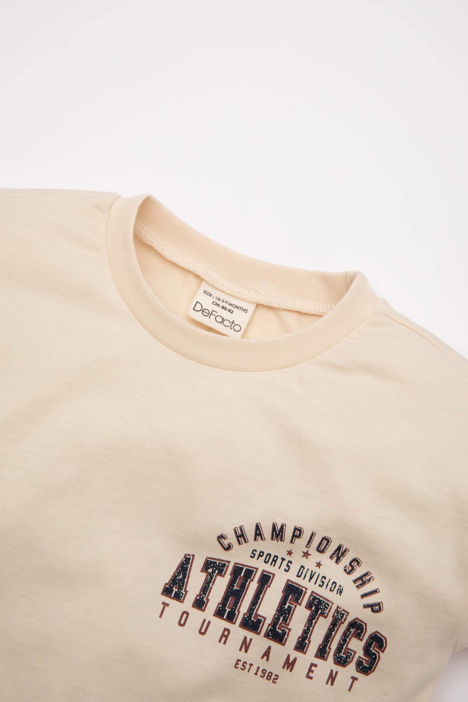 Baby Boy Printed Short Sleeve T-Shirt Shorts 2 Piece Set