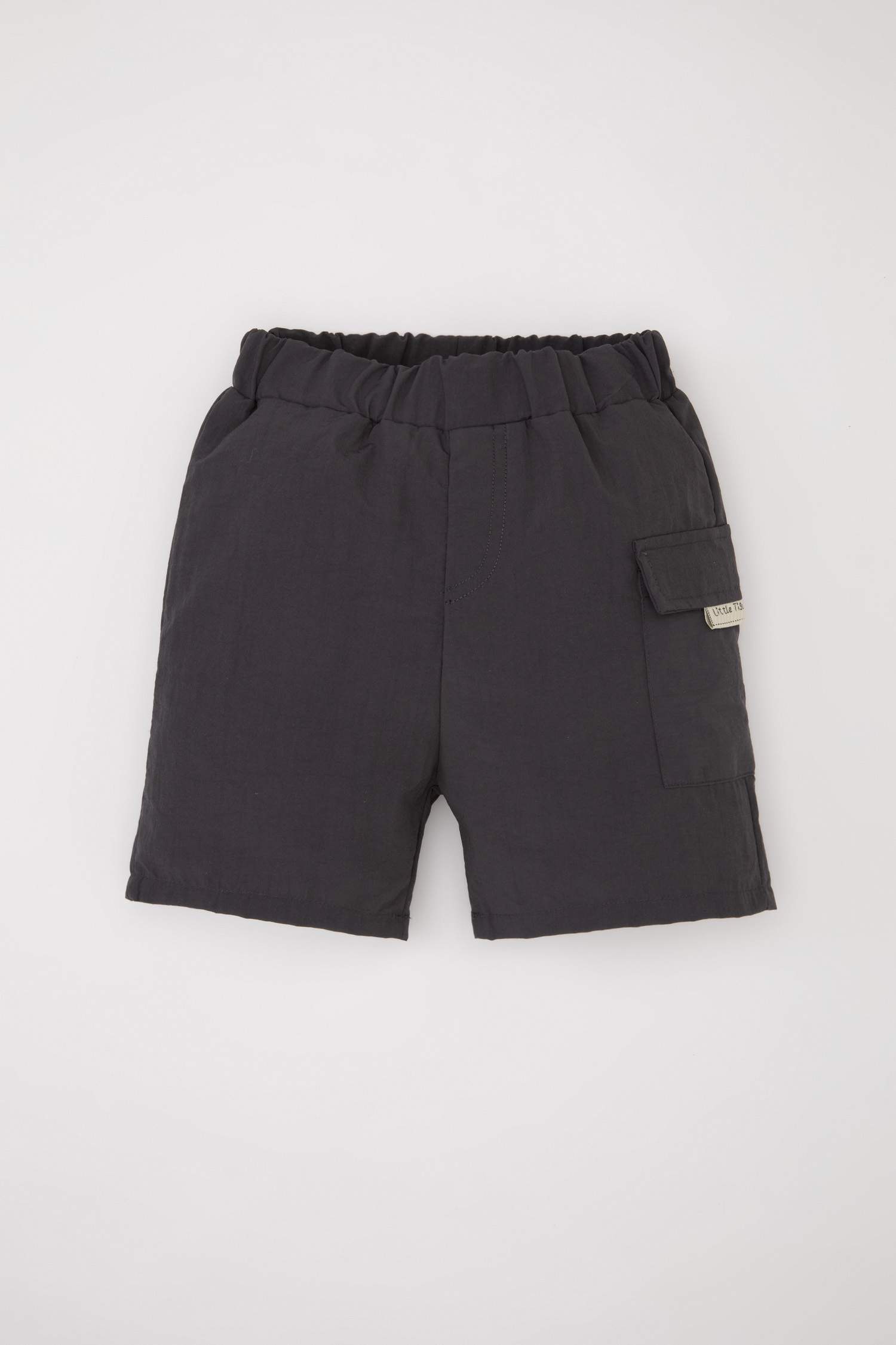 Erkek Bebek 2'li Takım Kaplan Baskılı Kısa Kollu Tişört Şort