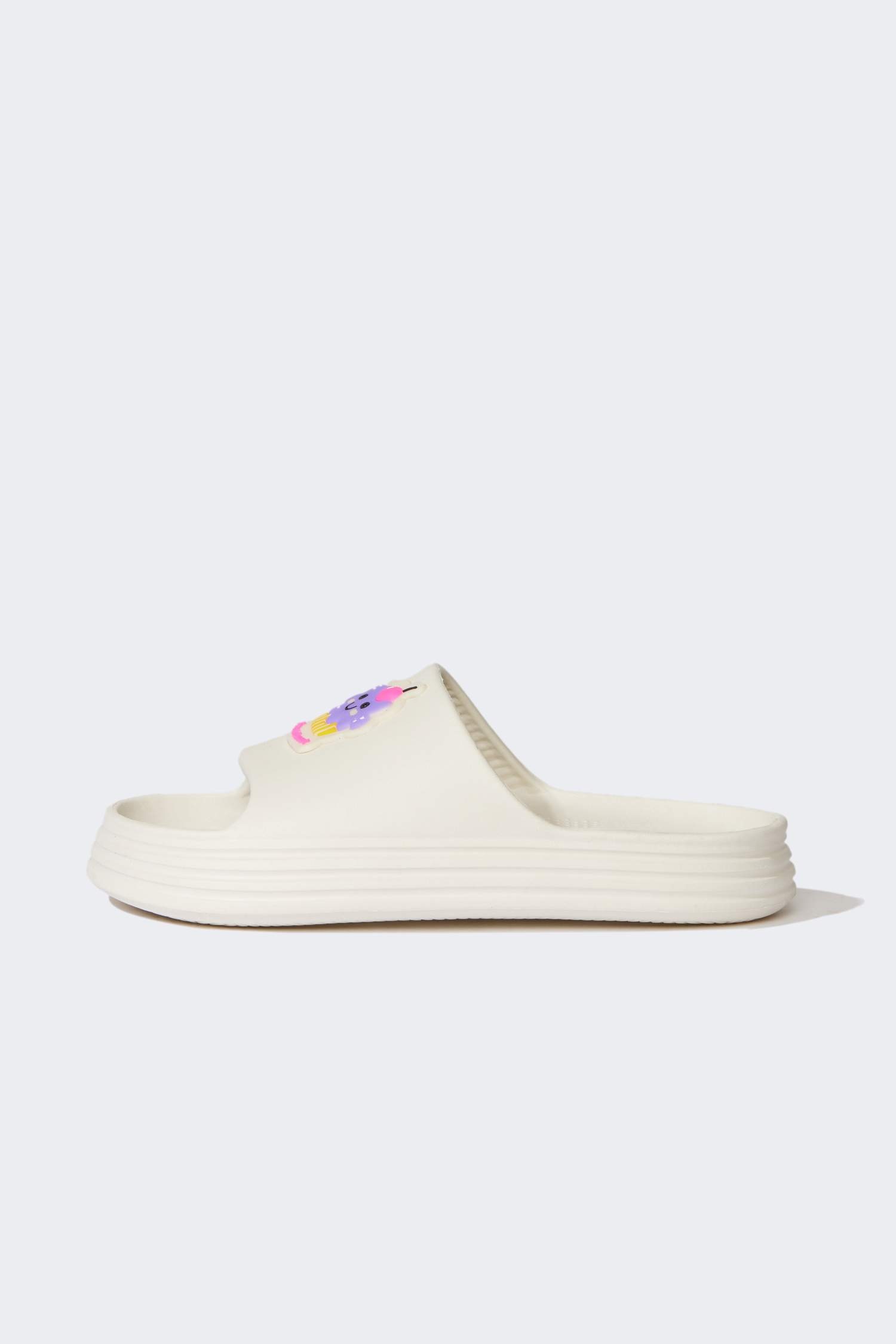 Girl Flat Sole Single Band Eva Slippers