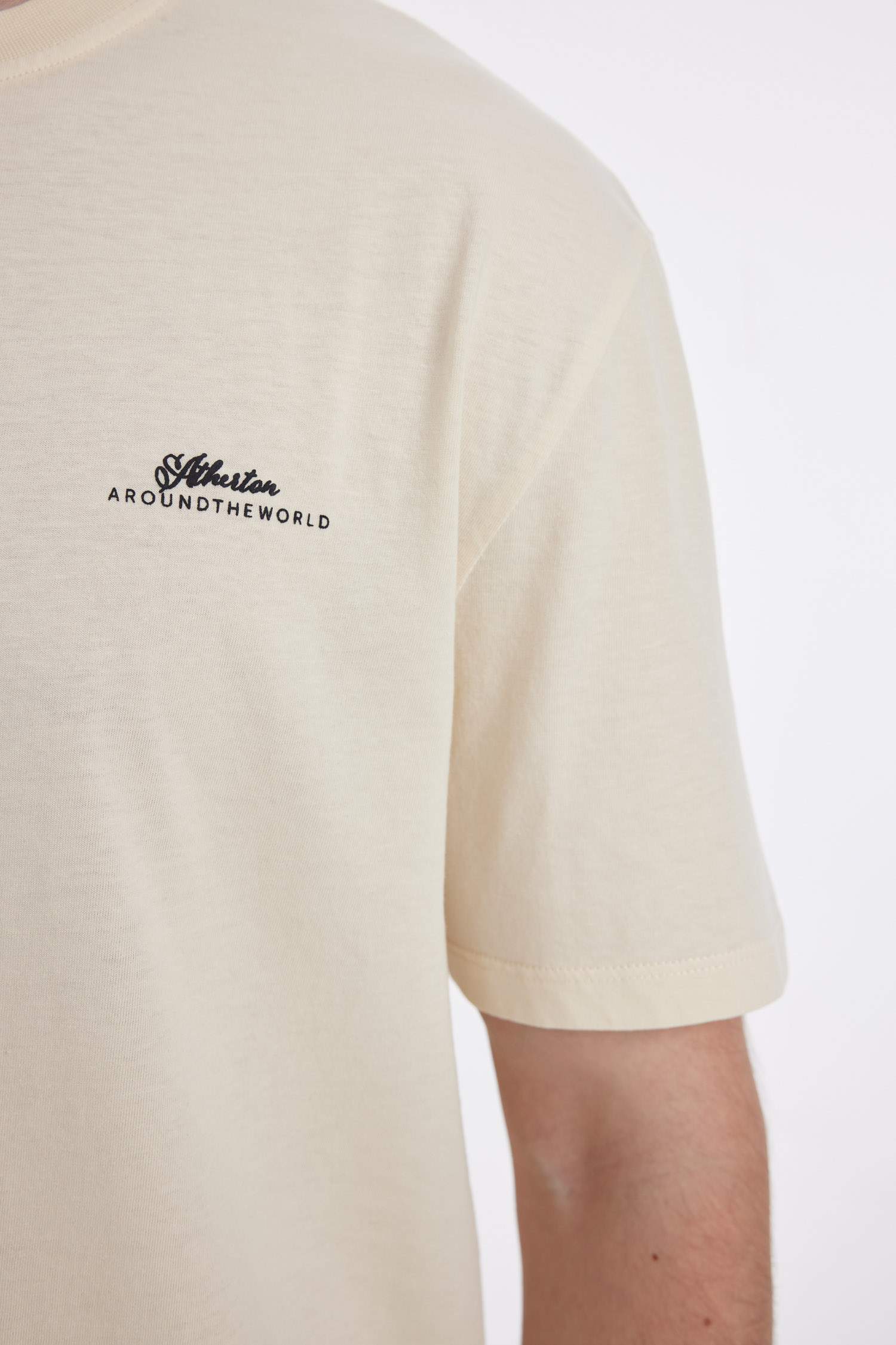 Regular Fit Crew Neck Printed Short Sleeve T-Shirt